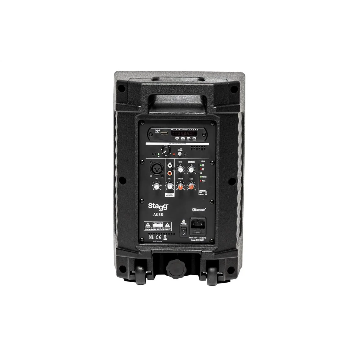 Stagg AS8B US 8" 2-Way Active Speaker Class D 125W - Image 2
