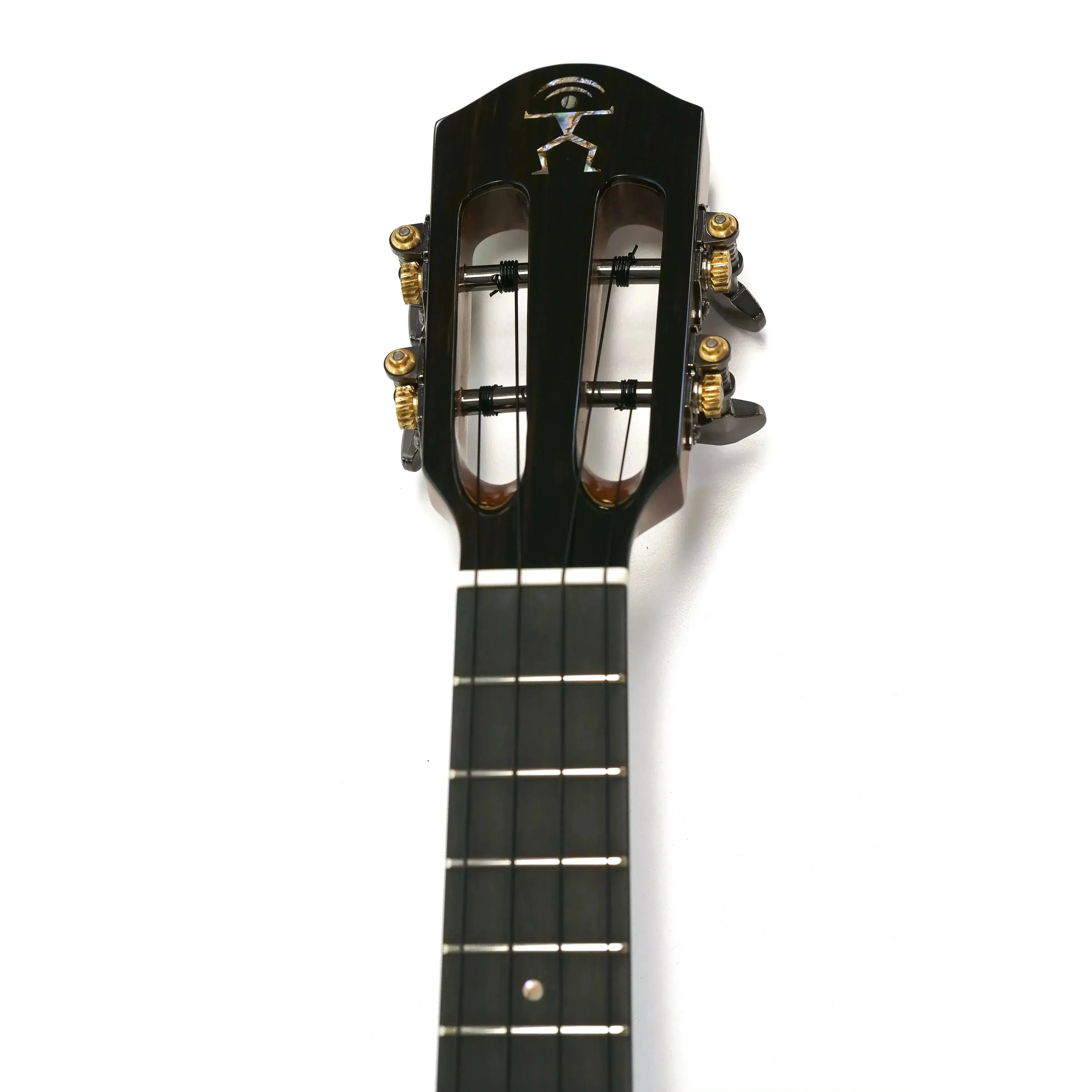 ANueNue UC5K Hawaiian Curly Koa Bird Concert Ukulele - Image 6
