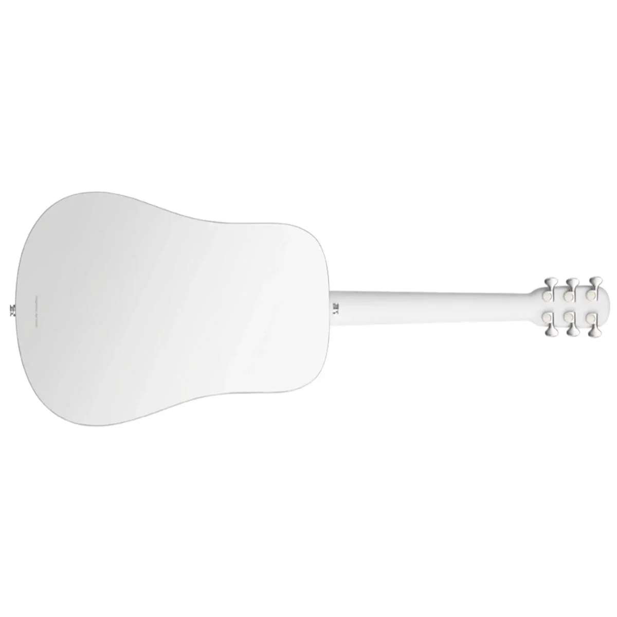 Blue Lava Touch HPL Acoustic-Electric Guitar - Sail White - Image 4