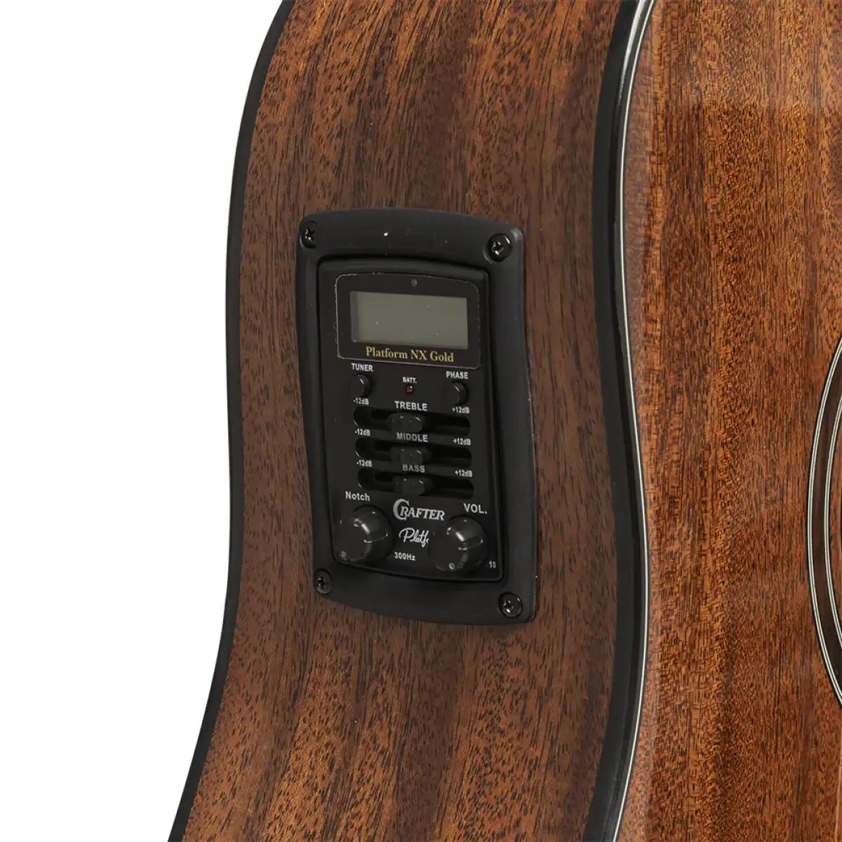 Crafter ABLE D635CE Able Series 635 Cutaway Dreadnought Acoustic-Electric Guitar - Image 8