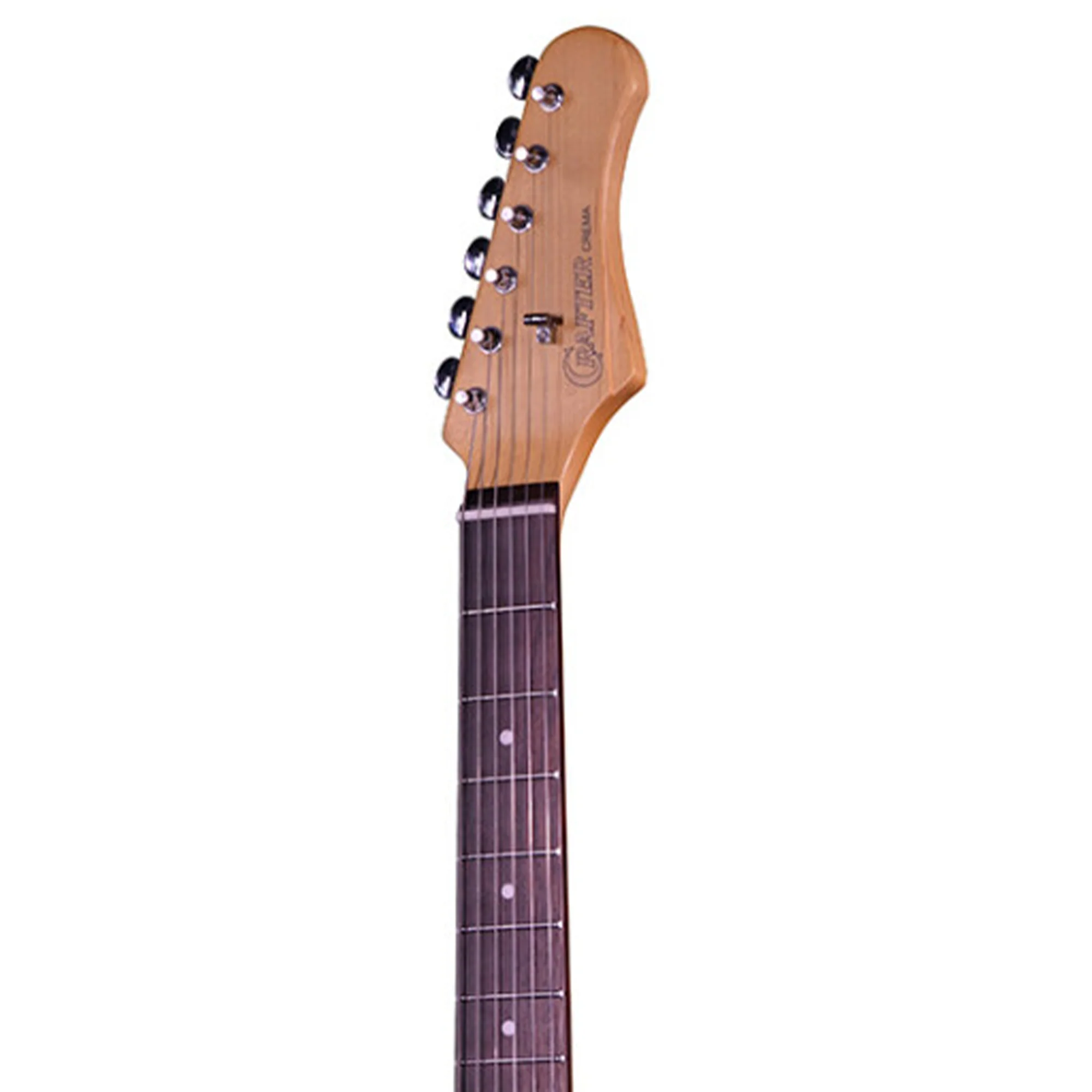 Crafter CREMA S RW TS Crema Series S-Style Electric Guitar - Tobacco Sunburst - Image 3