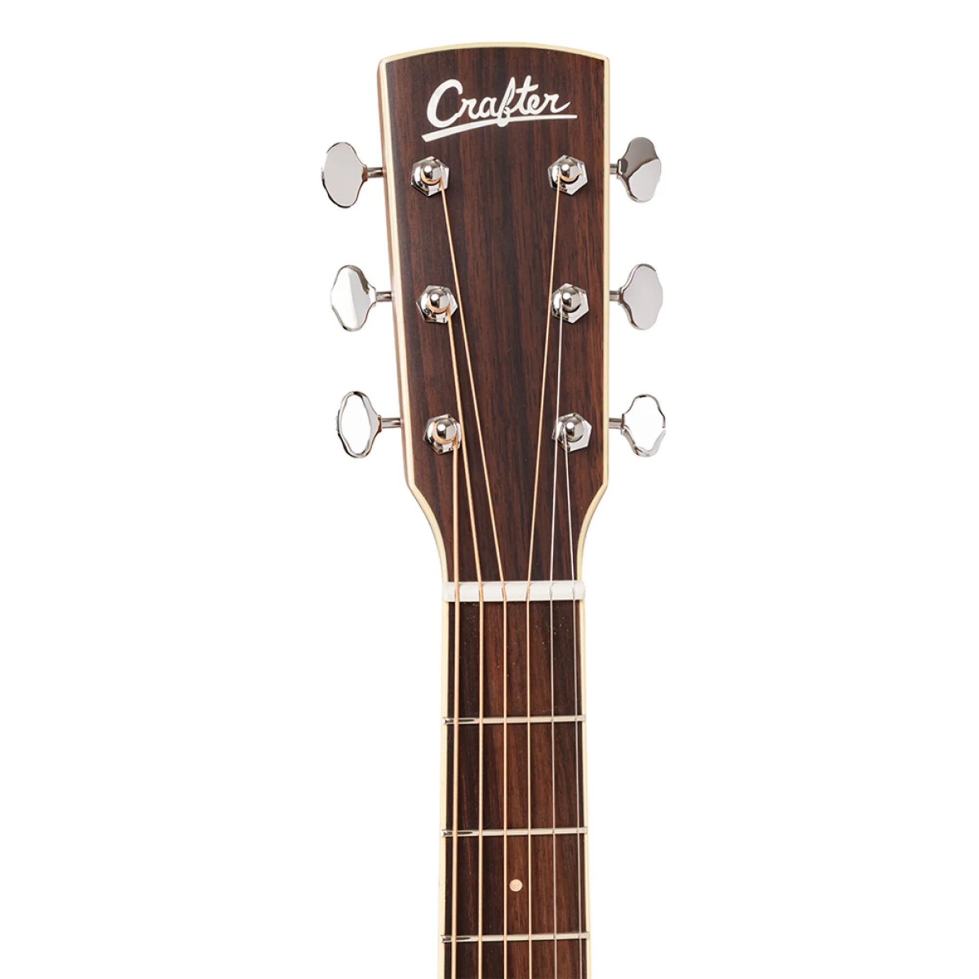 Crafter ES-ROSE DCE NAT ES Series Cutaway Dreadnought Acoustic-Electric Guitar - Natural - Image 6