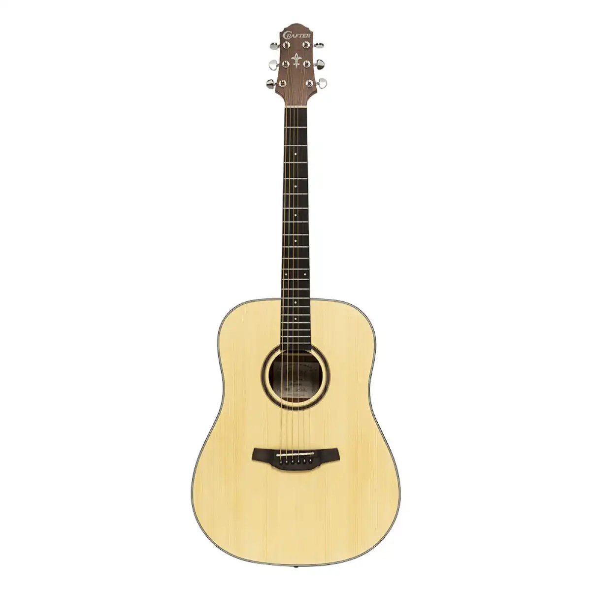 Crafter HD100-N LH Silver Series 100 Dreadnought Acoustic Guitar - Left Handed - Image 3