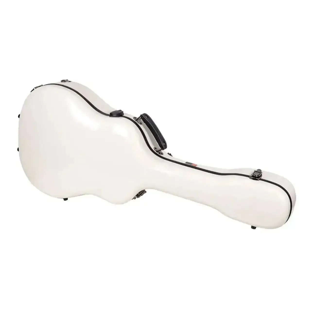 Crossrock CRF2020J45 Milk White Jumbo Dreadnought Fiberglass Guitar Case