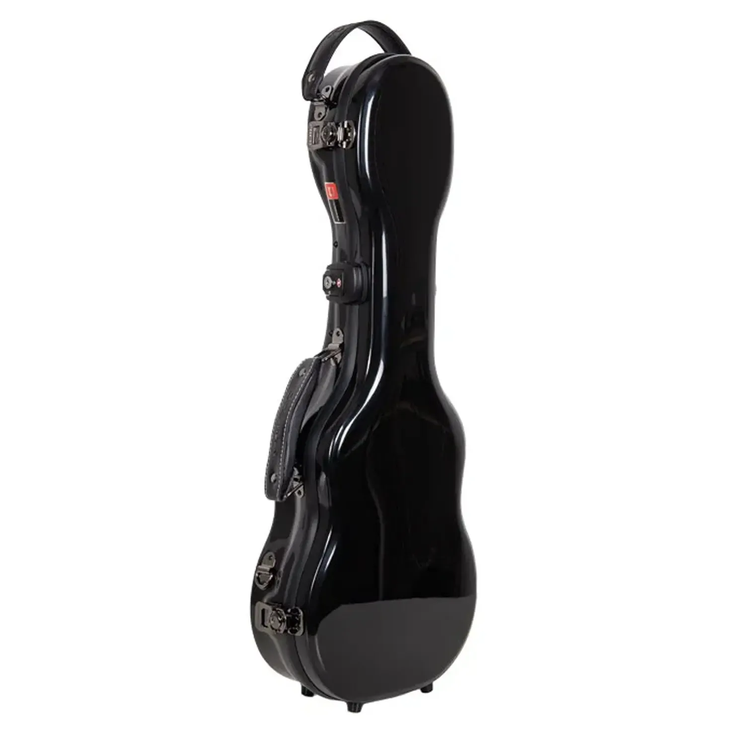 Crossrock CRF2030CU Fiberglass Concert Ukulele Case - Black