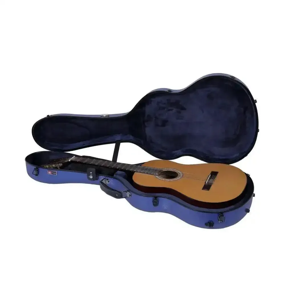Crossrock CRF4020CBL Poly Carbonate 4/4 Guitar Case - Blue - Image 3