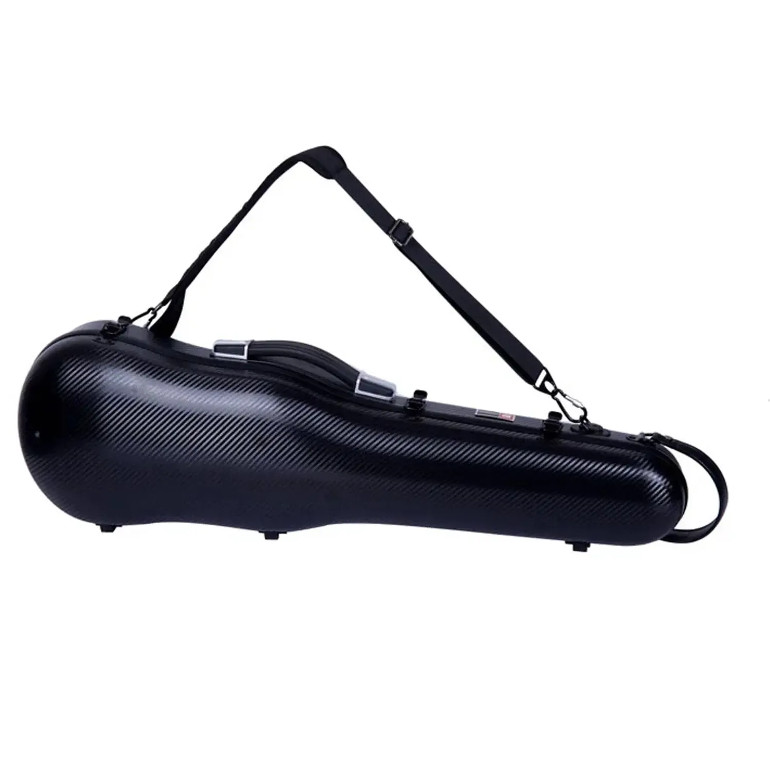 Crossrock CRF4020SV Polycarbonate 4/4 Violin Case - Black - Image 3