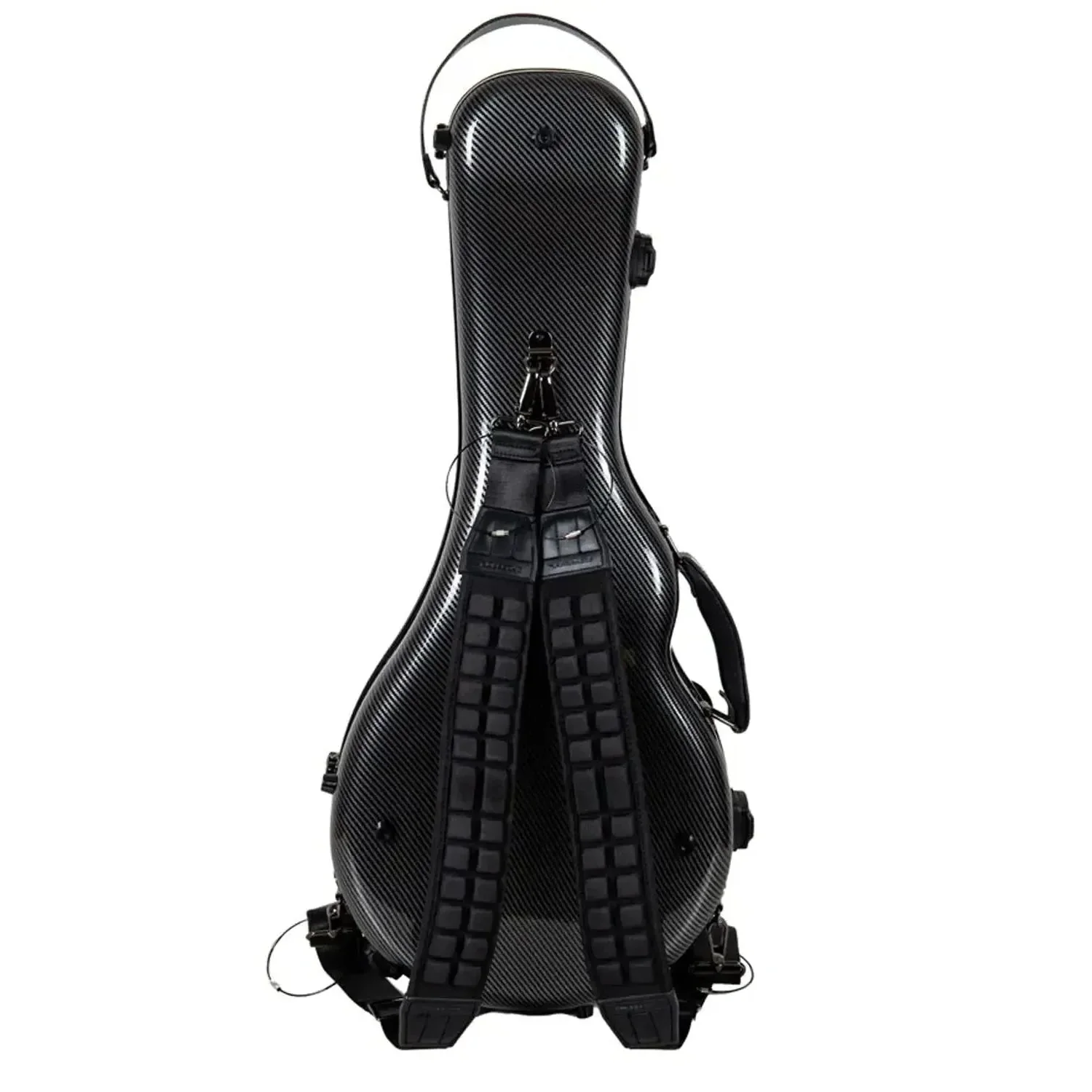Crossrock CRF5030MF Ultra-Light Fiberglass F-Style Mandolin Case - Black - Image 2