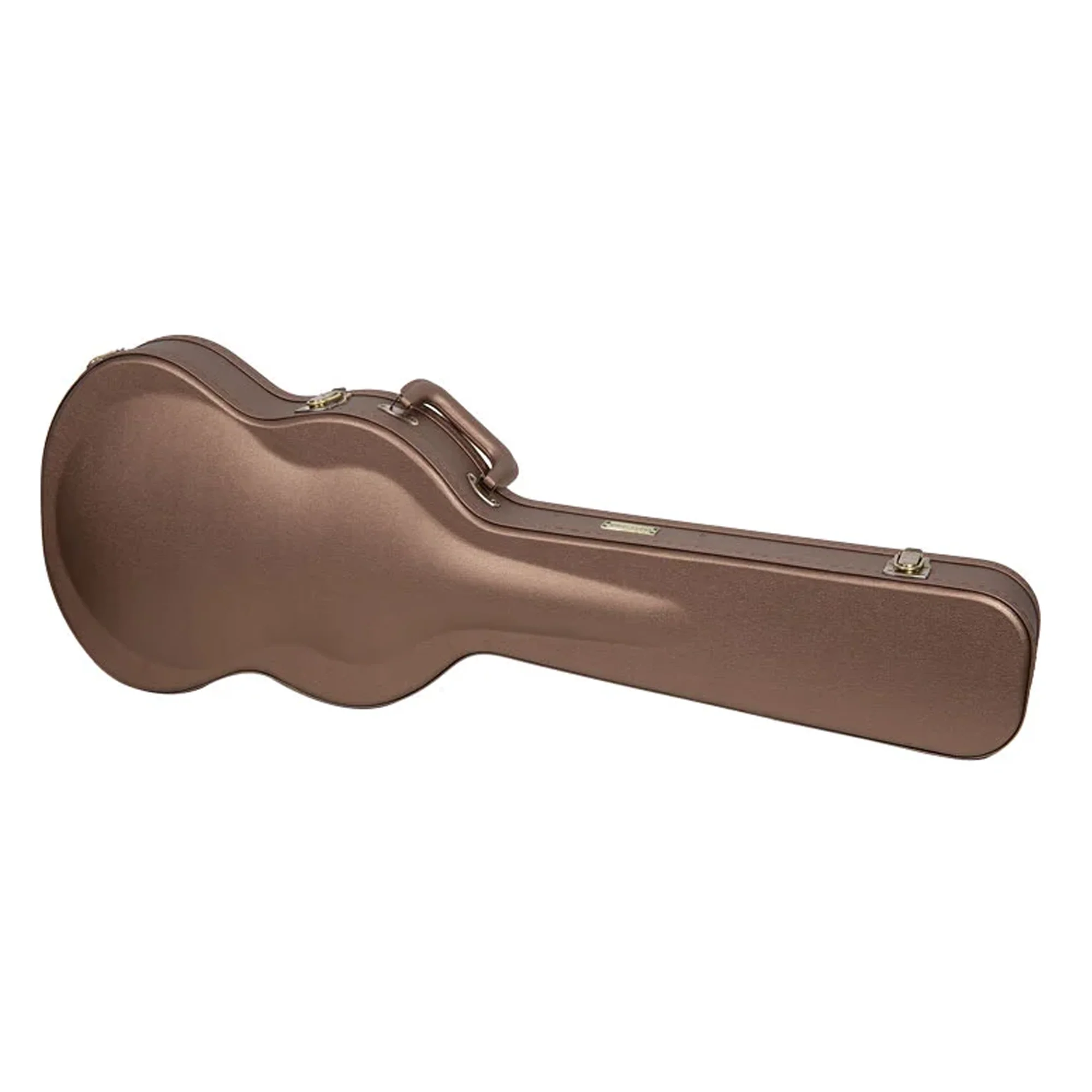 Crossrock CRW520SG Gibson SG and Similar Style Electric Guitar Case - Chocolate-Brown