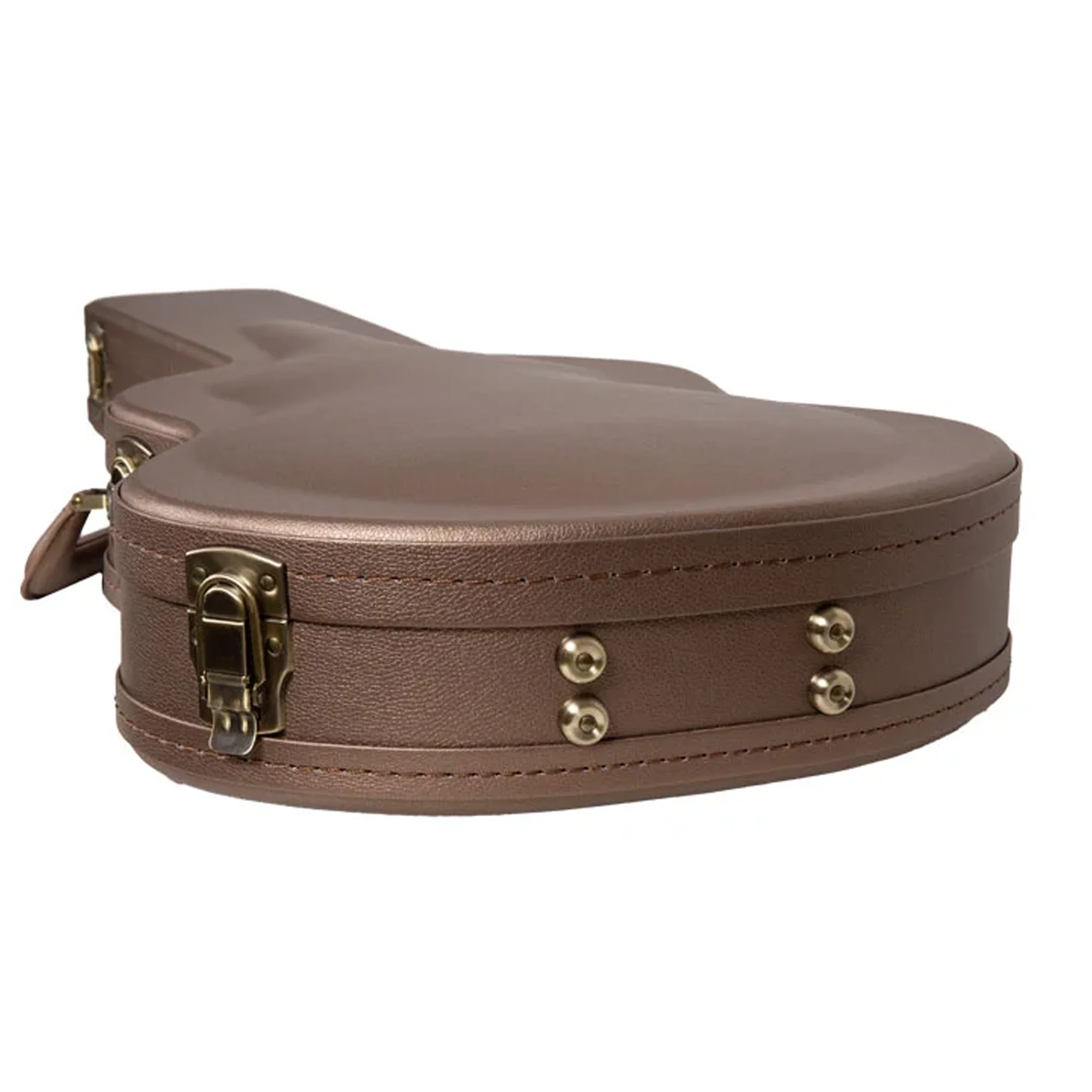 Crossrock CRW520SG Gibson SG and Similar Style Electric Guitar Case - Chocolate-Brown - Image 3