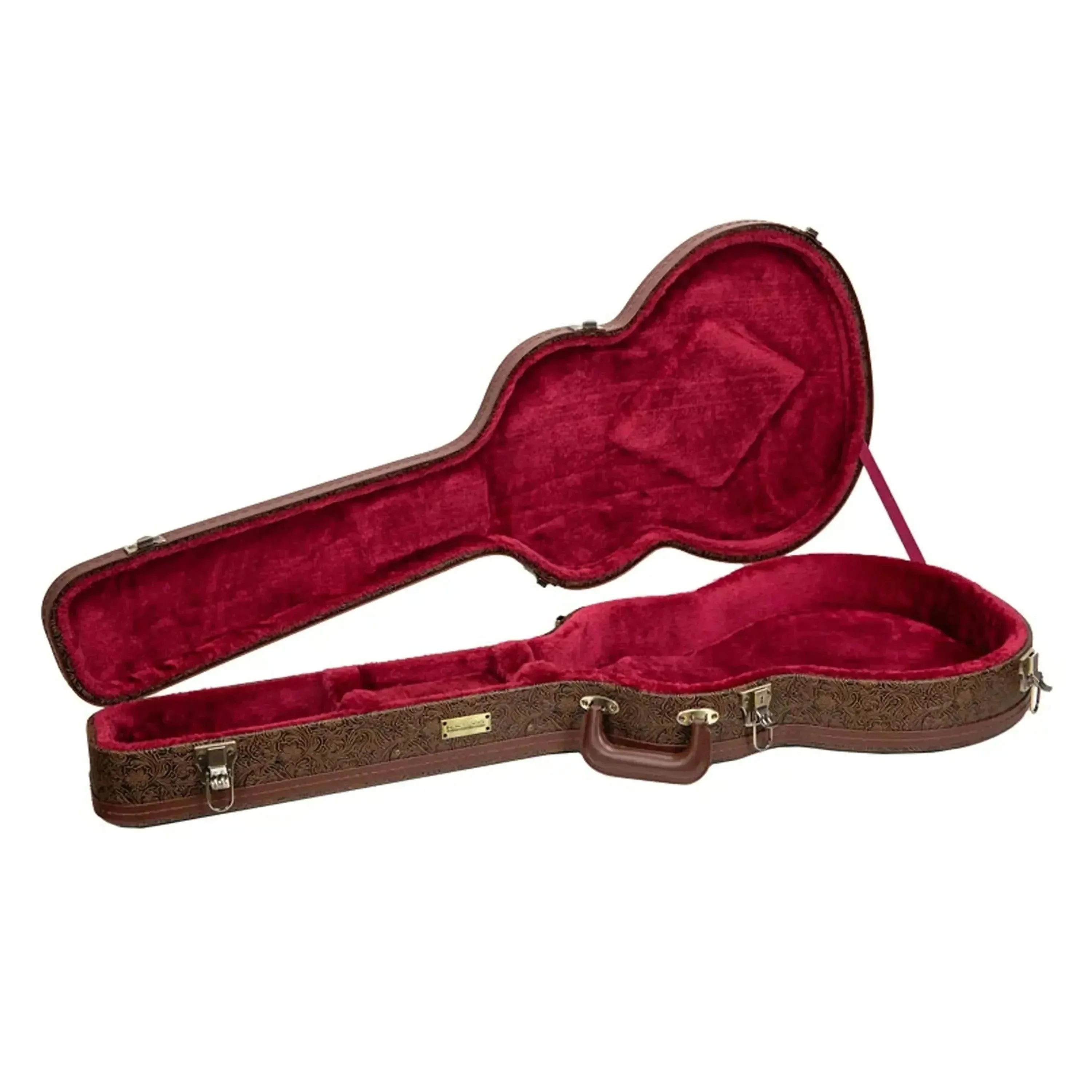 Crossrock CRW530SA 335 Style Semi-Hollow Electric Guitar Case - Image 2