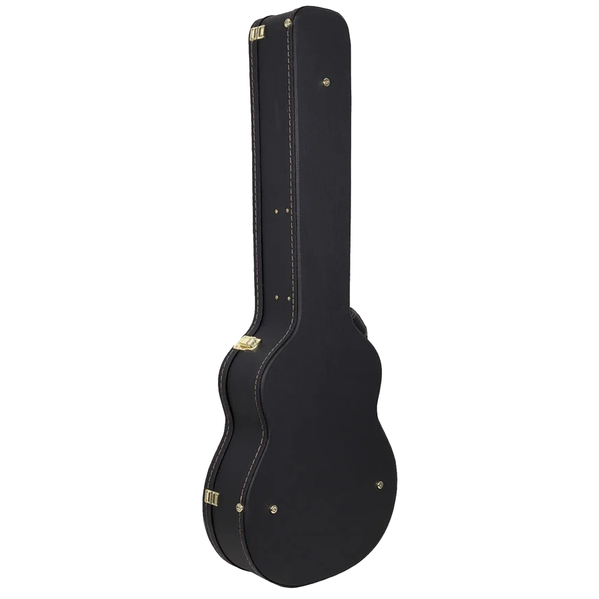 Crossrock CRW620AB Archtop Wood Acoustic Bass Guitar Case - Black - Image 2