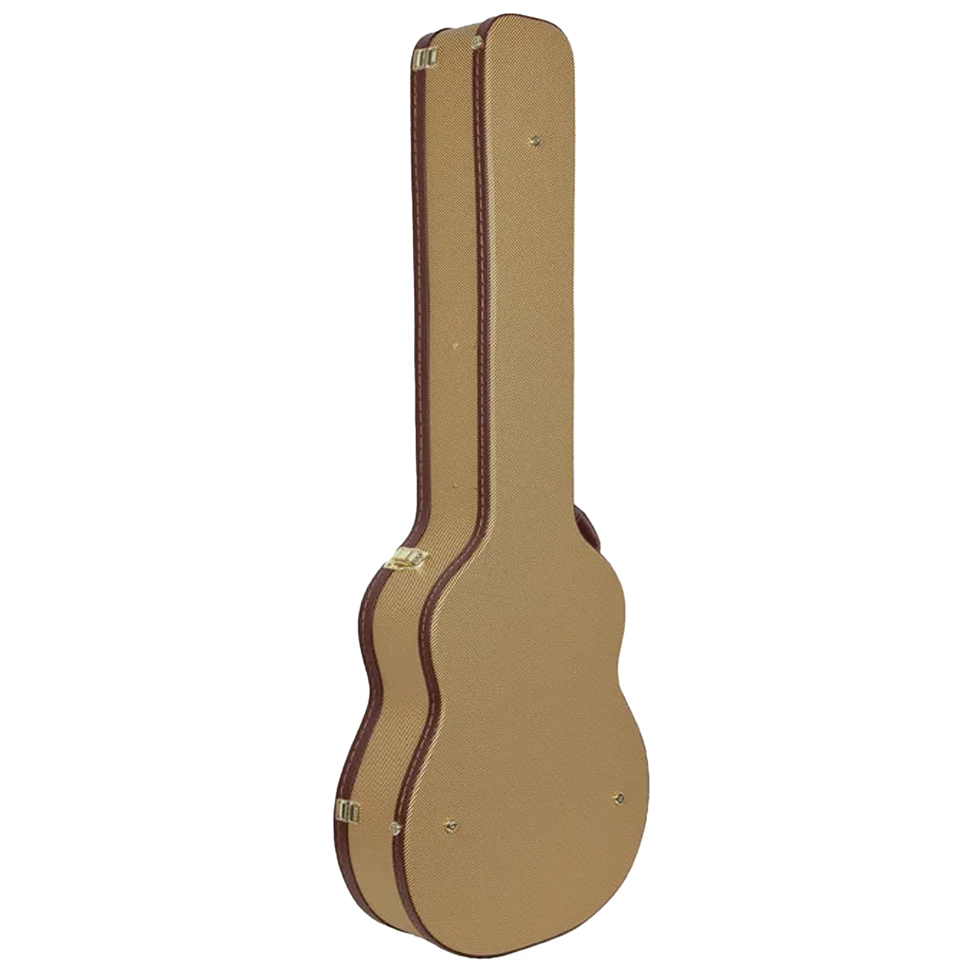 Crossrock CRW620AB Archtop Wood Acoustic Bass Guitar Case - Tweed - Image 2