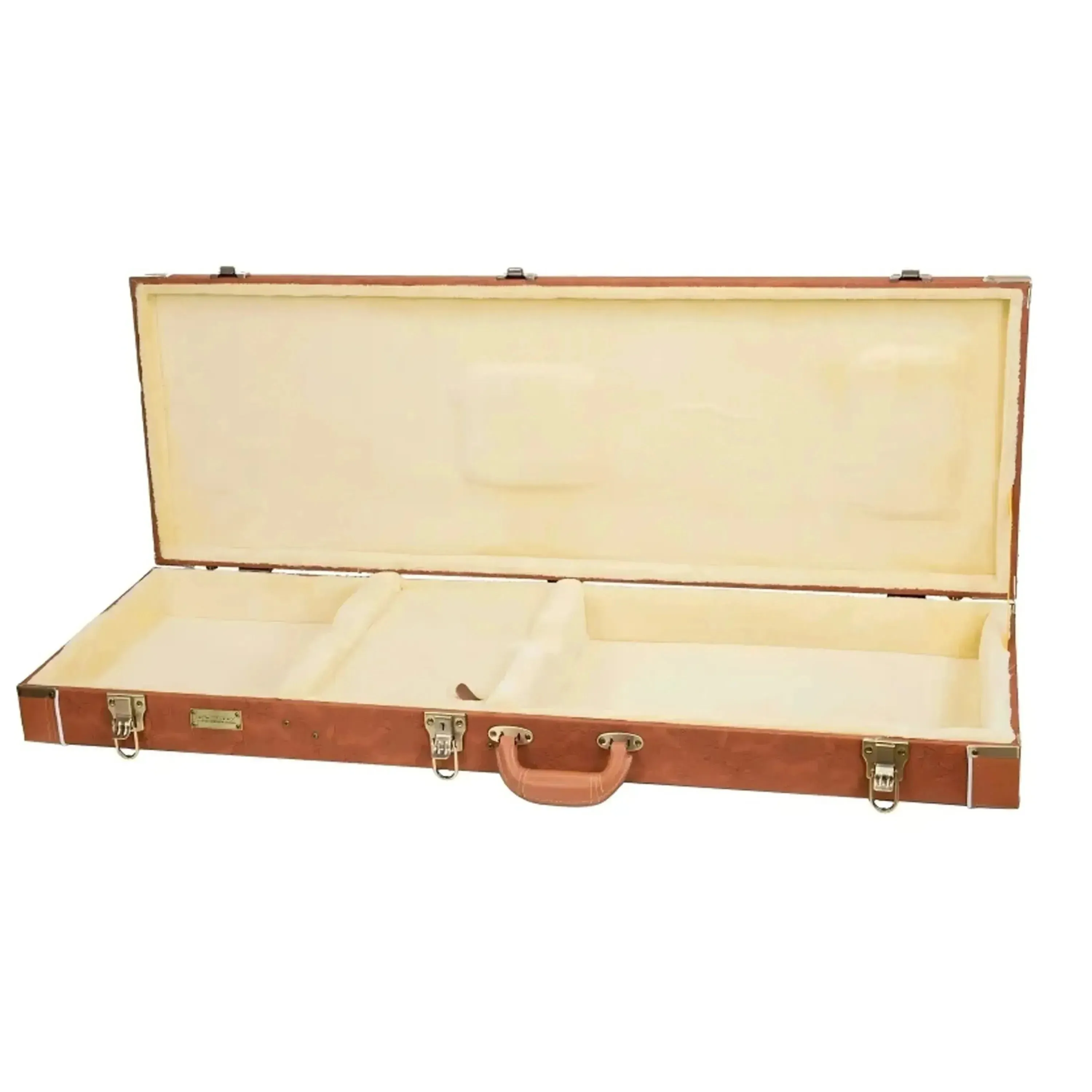 Crossrock CRW630E Wooden Electric Guitar Case - Red-Wood - Image 2