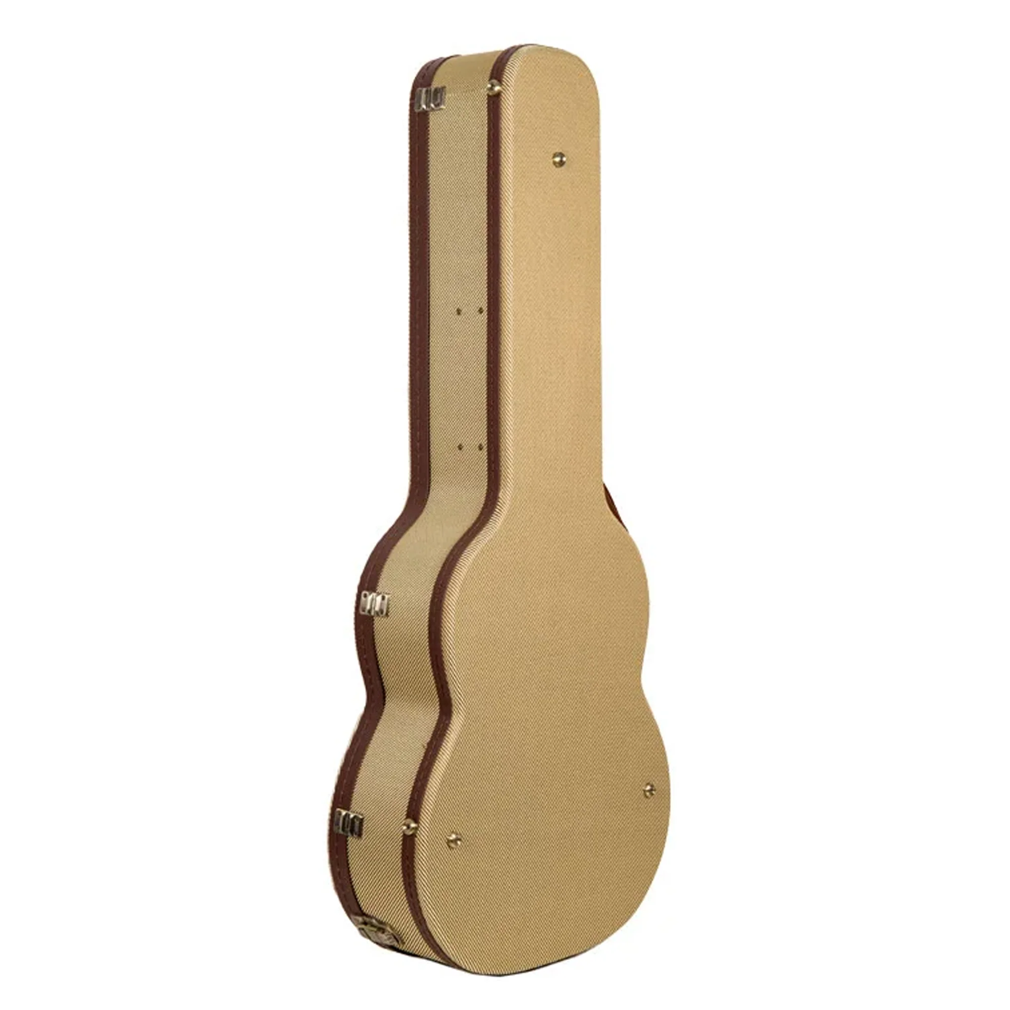 Crossrock CRW720C Vintage Wooden Classical Guitar Case - Fabric-Tweed - Image 2