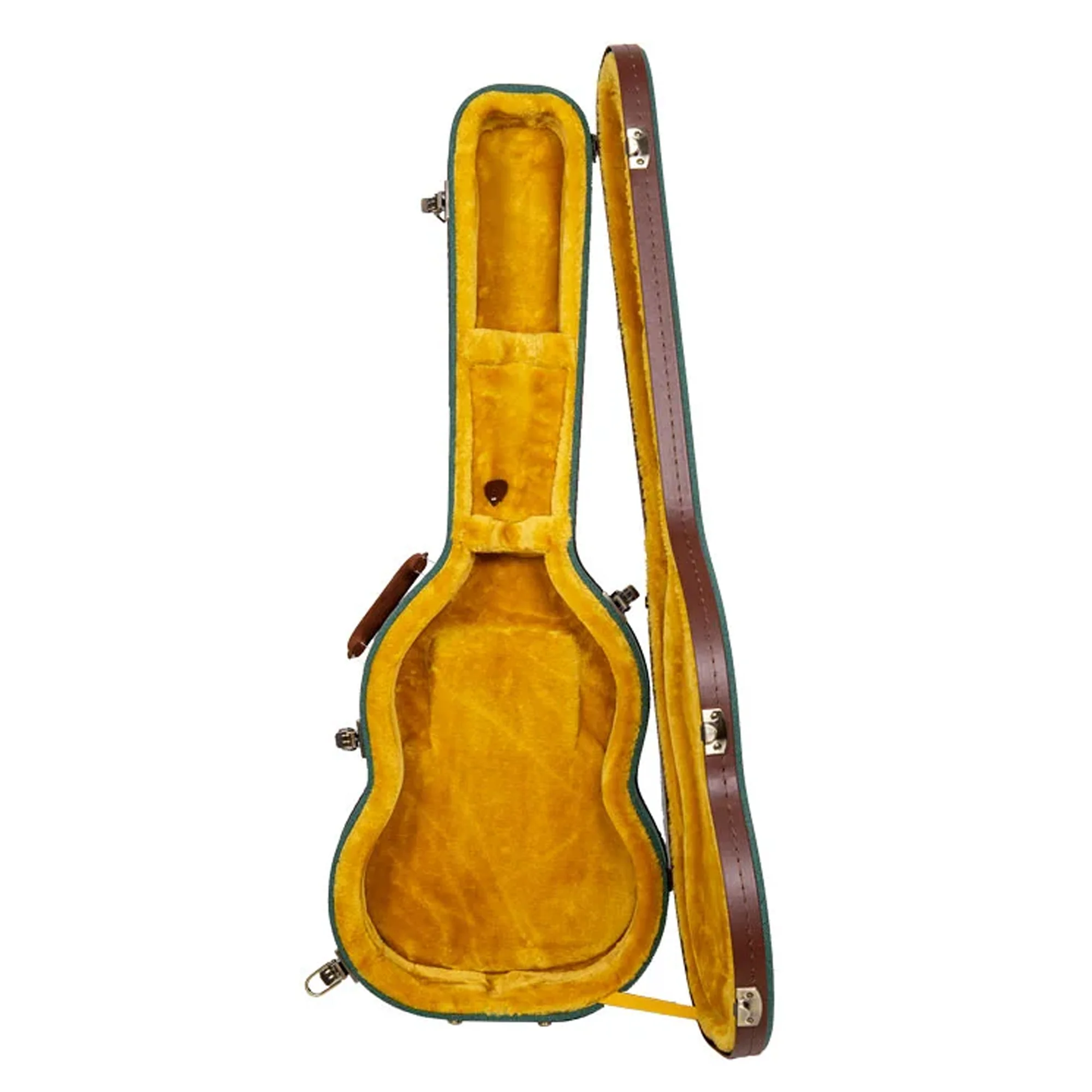 Crossrock CRW720SG Gibson SG Style Electric Guitar Case - Malachite-Blue - Image 3