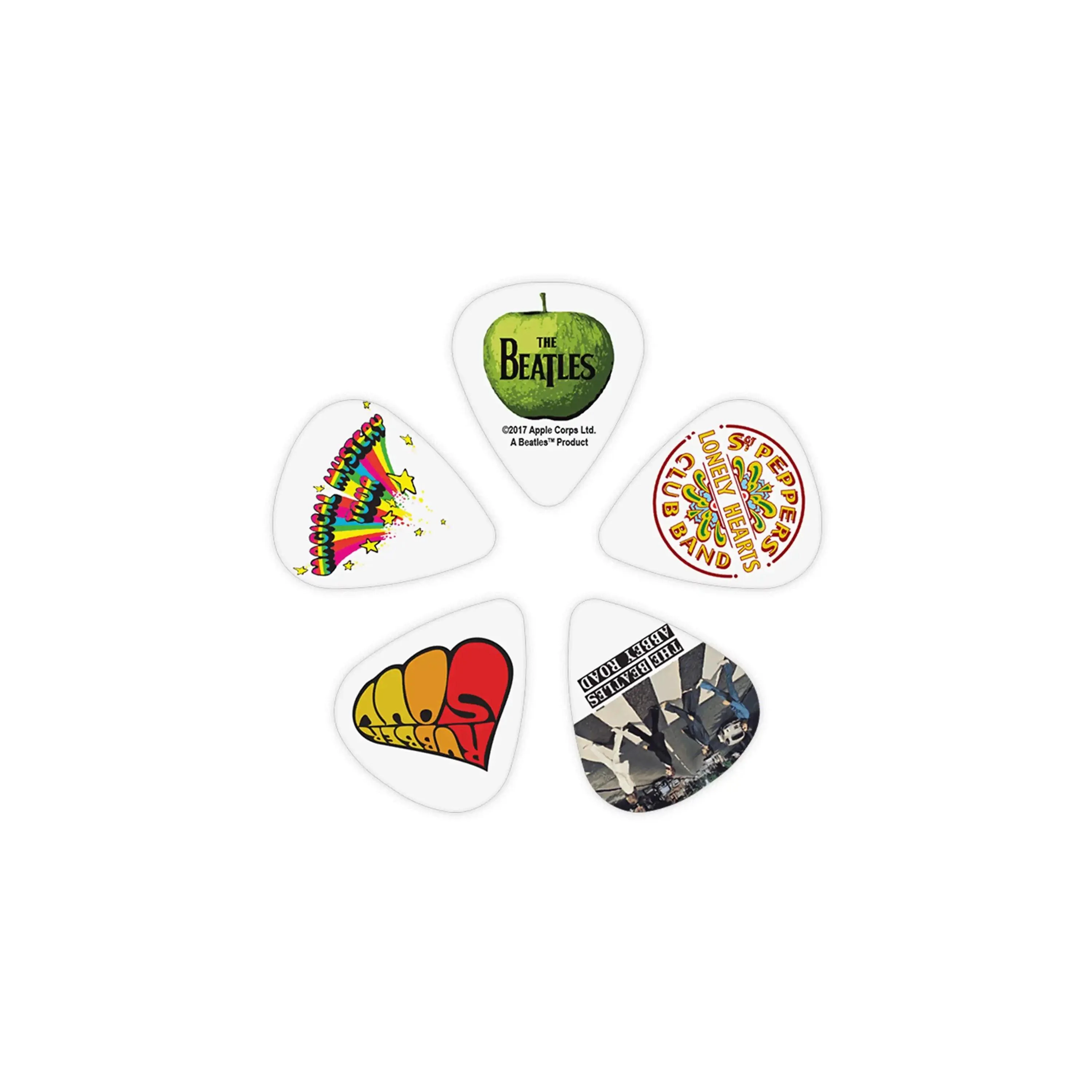 D'Addario Beatles Classic Album 1.0mm Guitar Picks - 10 Pack - Image 2