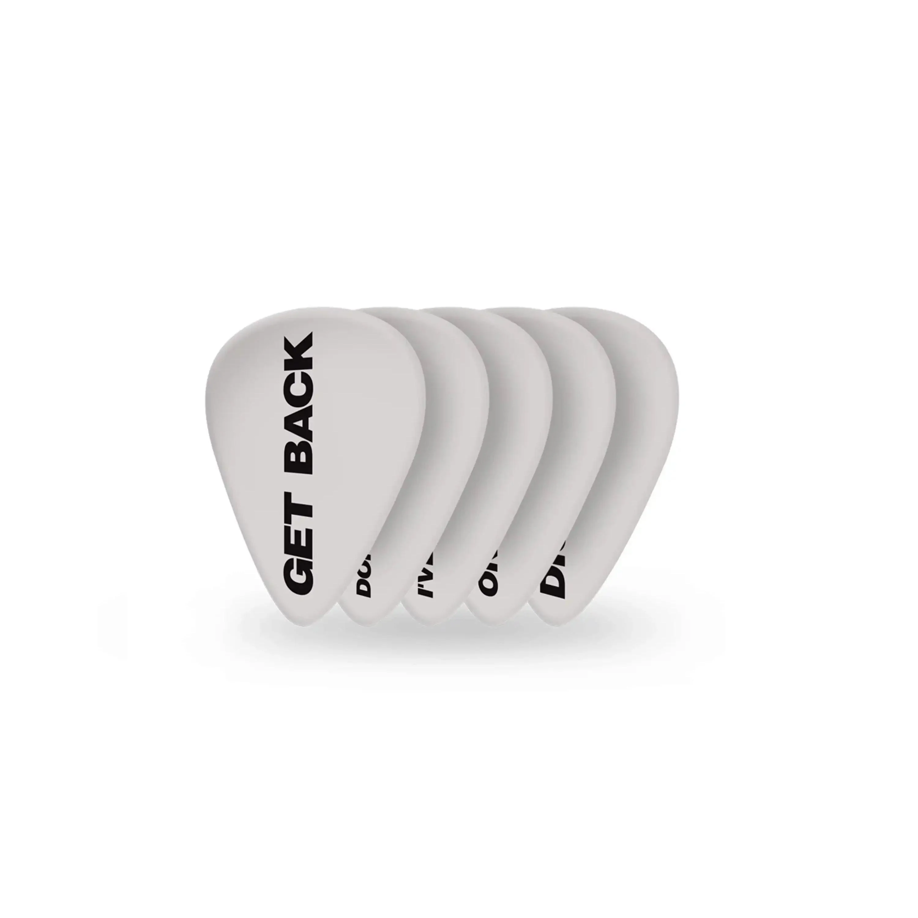 D'Addario Beatles "Get Back" .50mm Guitar Picks - 10 Pack - Image 3