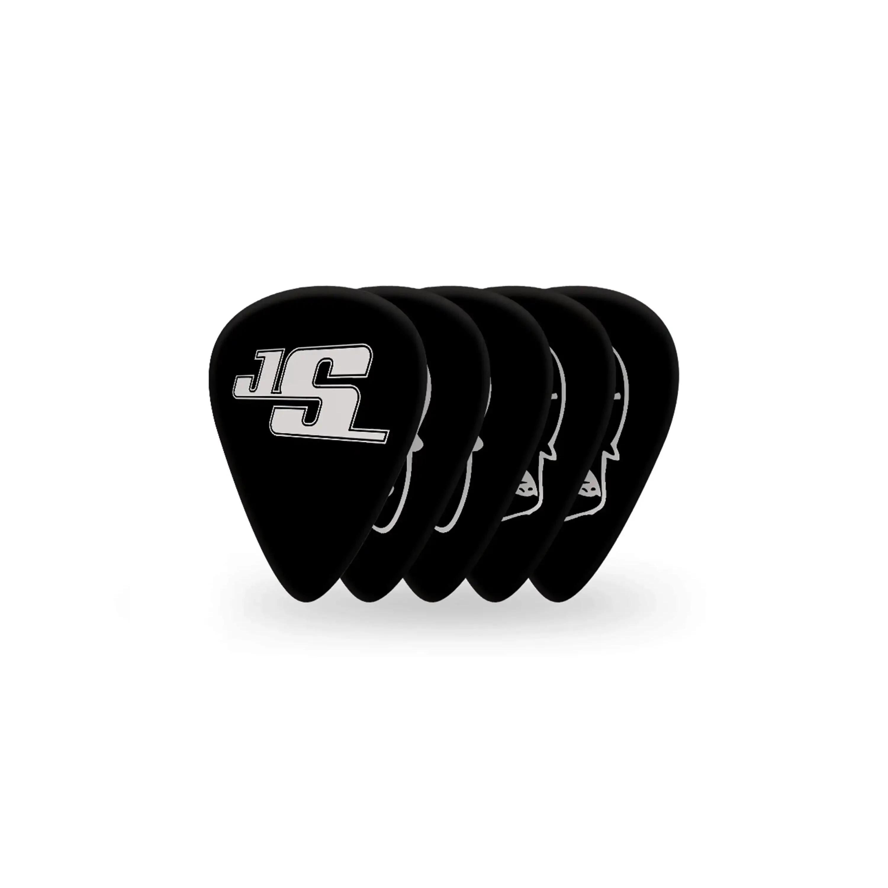 D'Addario Joe Satriani Black Signature Guitar Picks Light .50mm - 10 Pack - Image 3