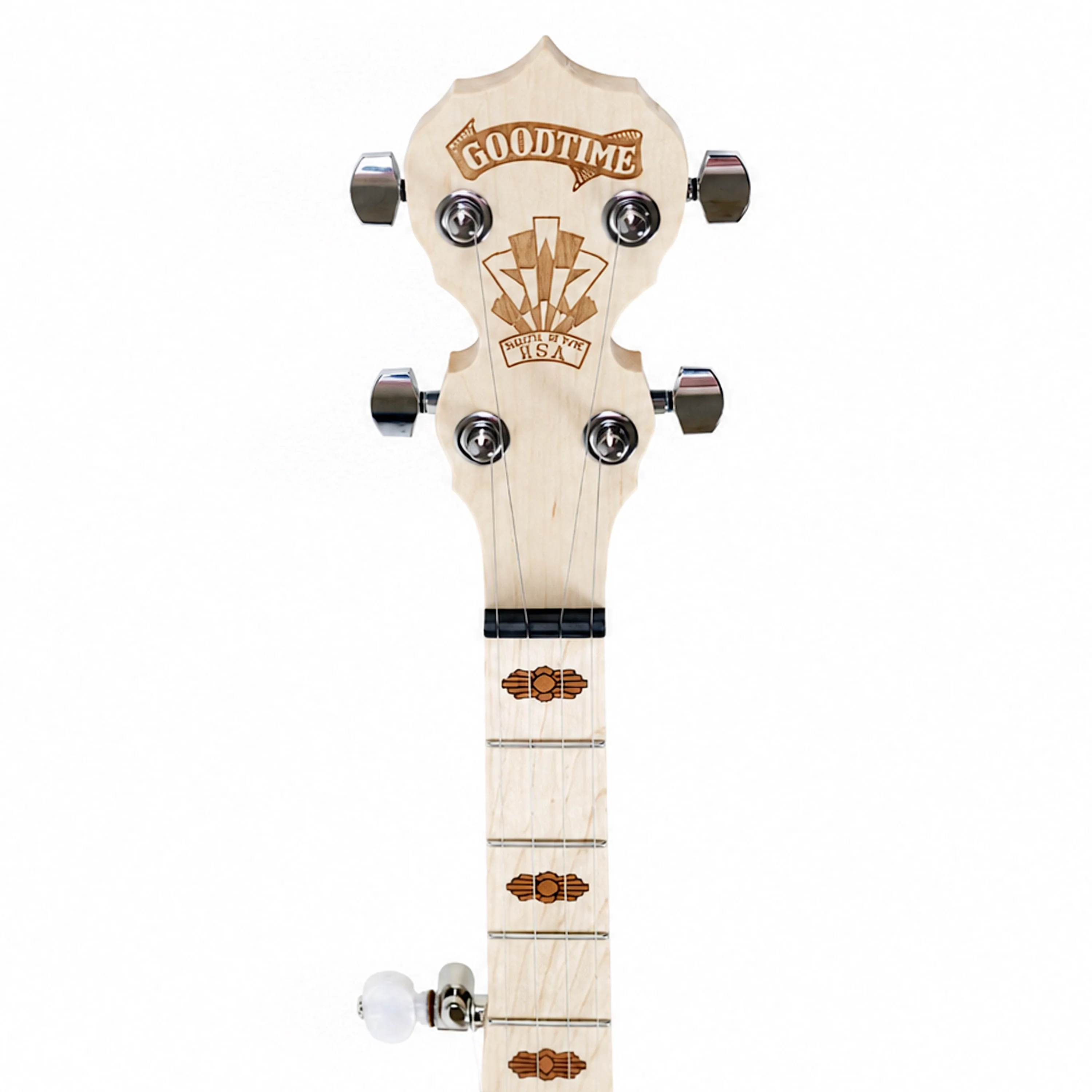 Deering Goodtime Two G2 Violin Grade Maple 5-String Resonator Banjo - Image 5