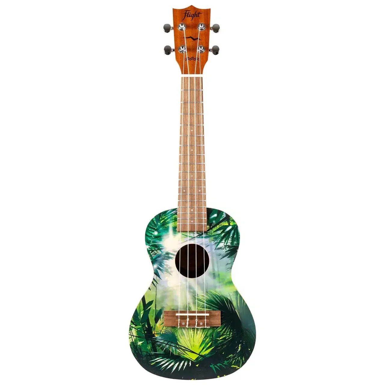 Flight AUC-33 Art Series Jungle Concert Ukulele - Image 3