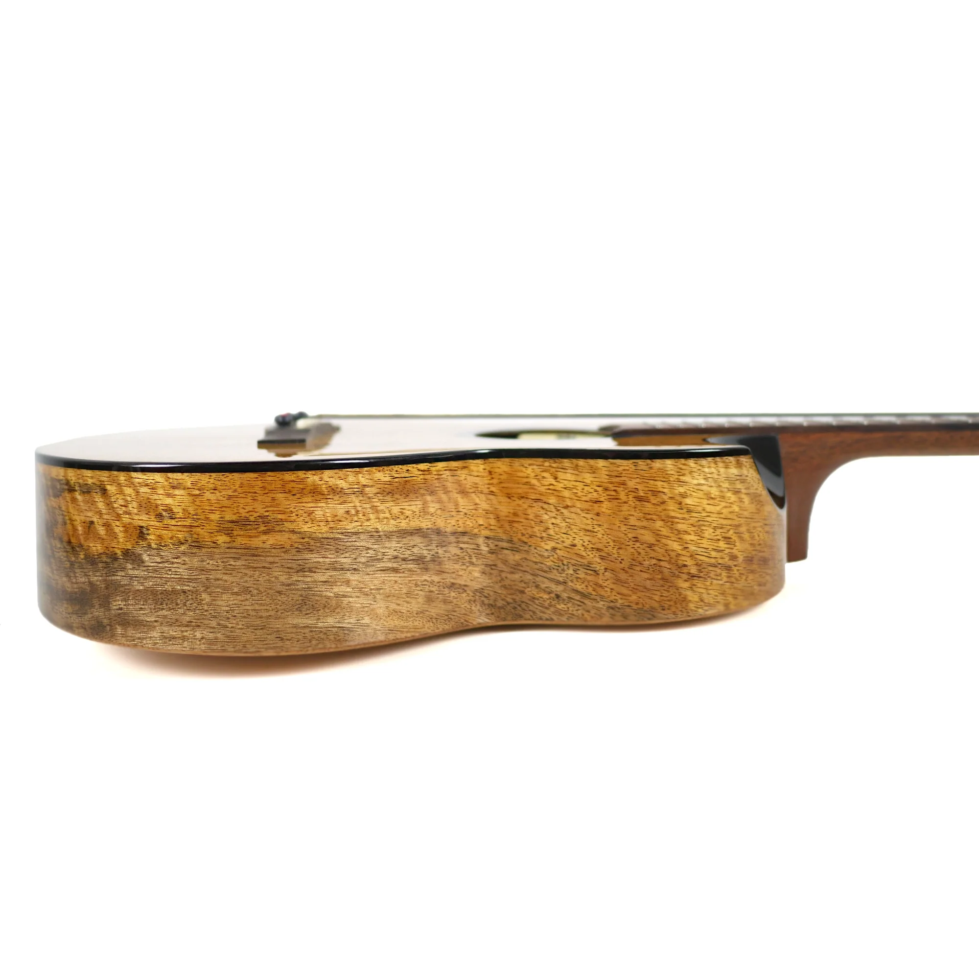 Flight Fireball EQ-A Solid Mango Baritone Ukulele - Image 3