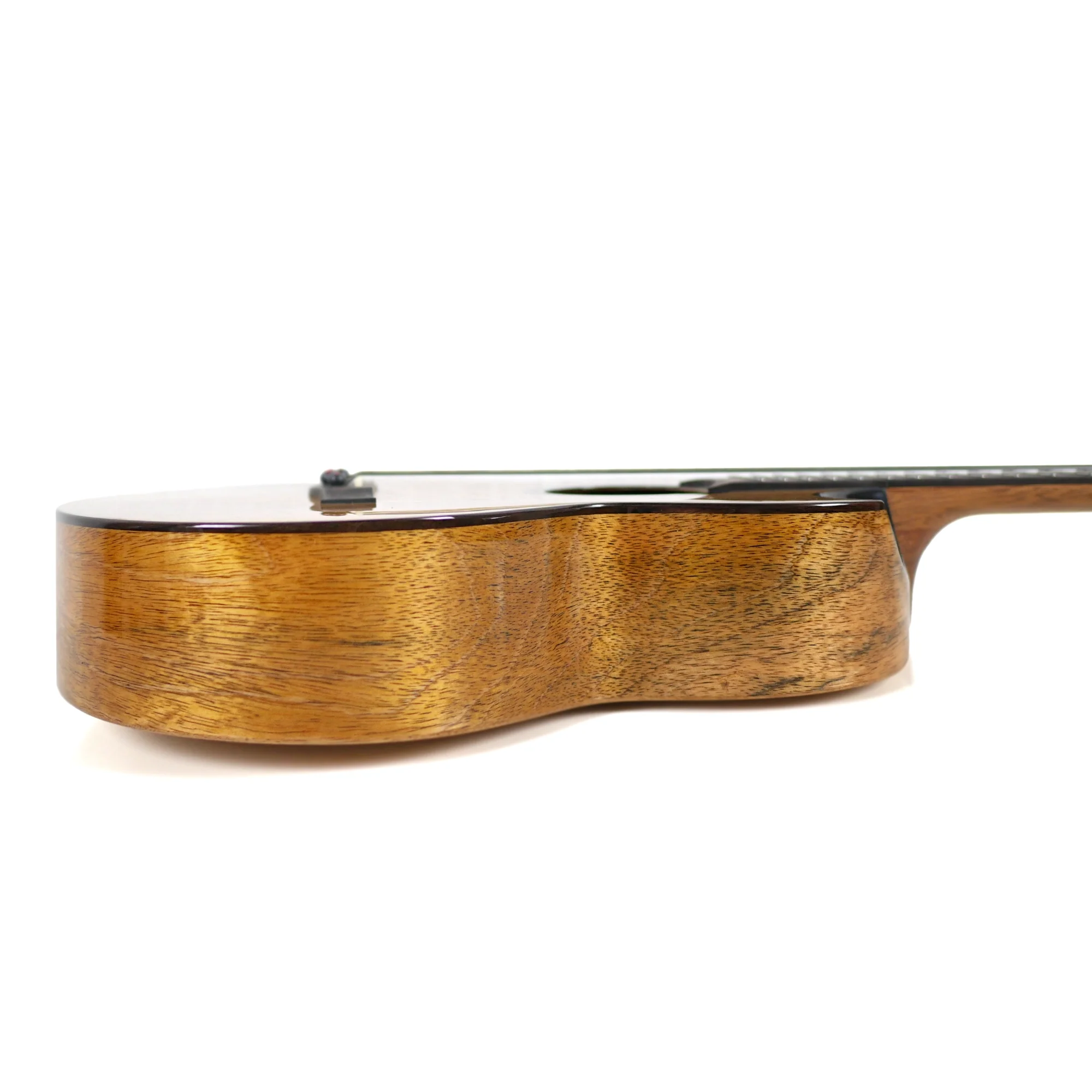 Flight Fireball EQ-A Solid Mango Baritone Ukulele - Image 3
