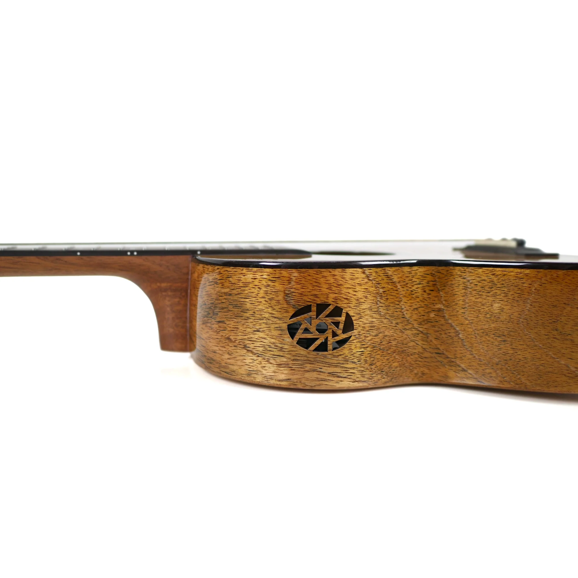 Flight Fireball EQ-A Solid Mango Baritone Ukulele - Image 4
