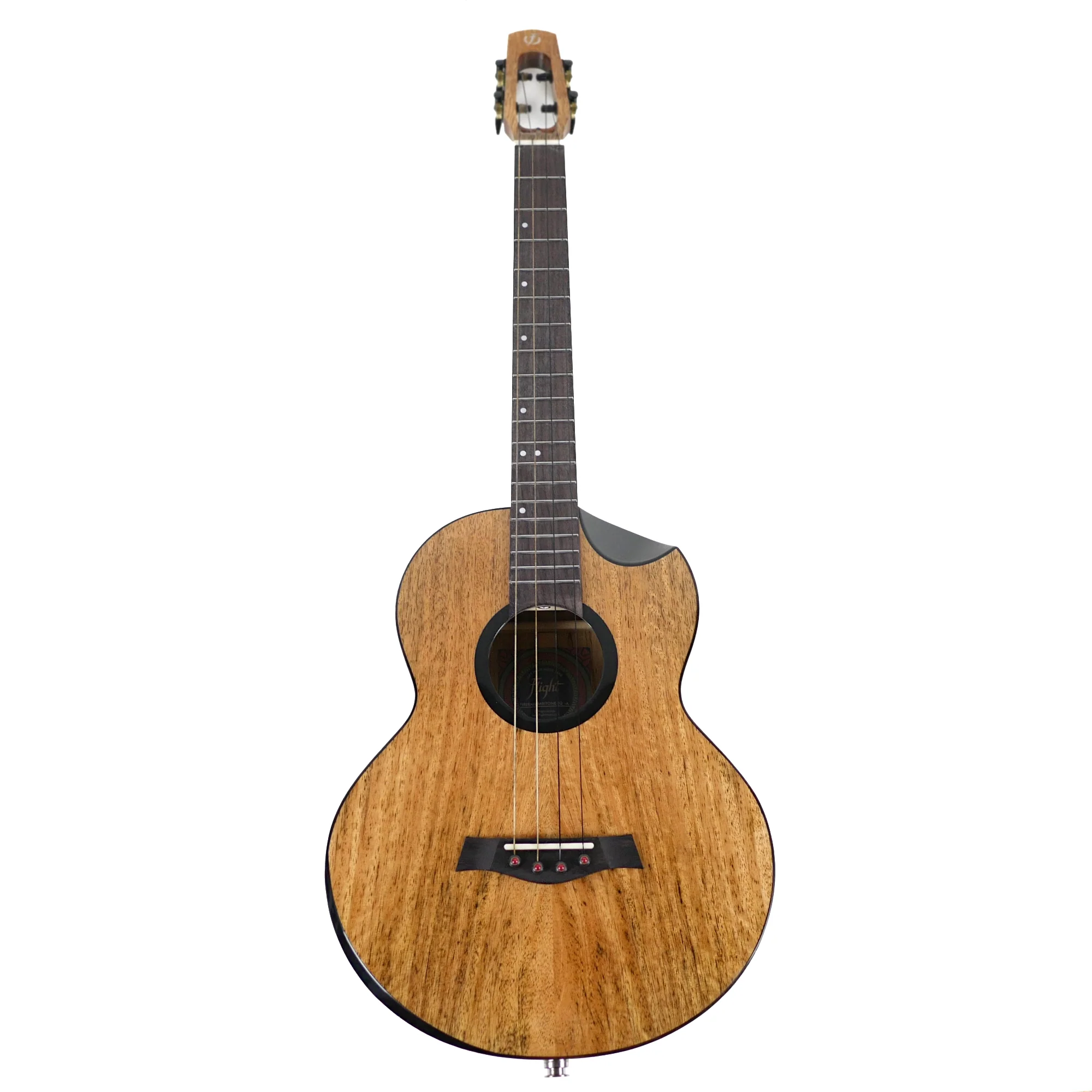 Flight Fireball EQ-A Solid Mango Baritone Ukulele - Image 5