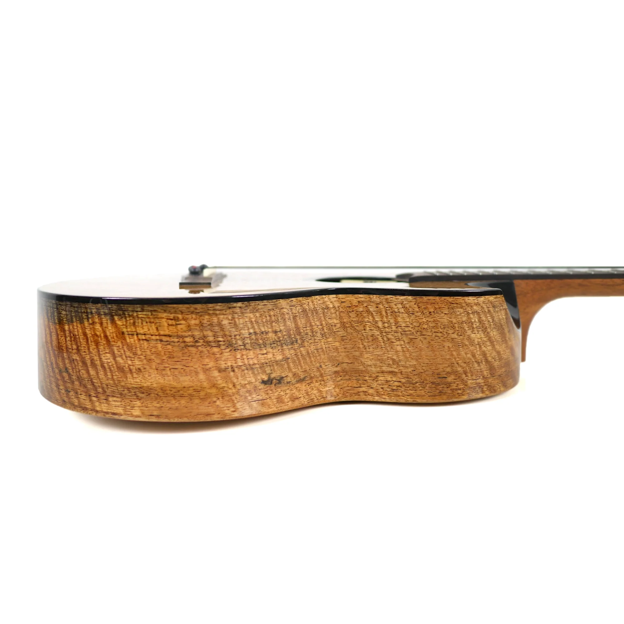 Flight Fireball EQ-A Solid Mango Baritone Ukulele - Image 3