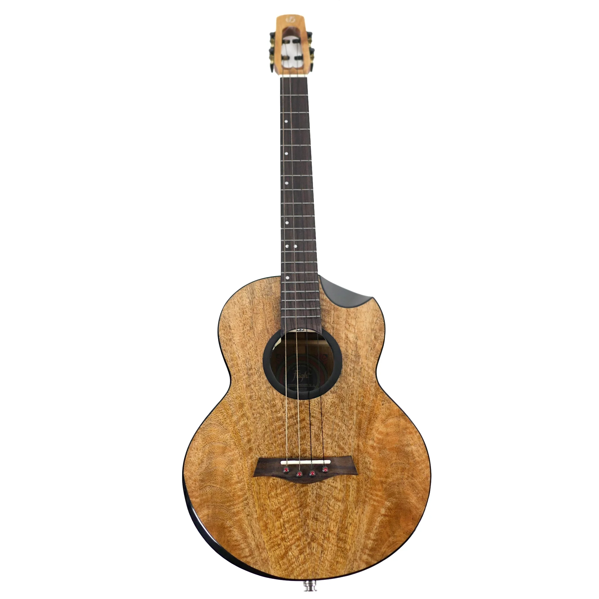 Flight Fireball EQ-A Solid Mango Baritone Ukulele - Image 5