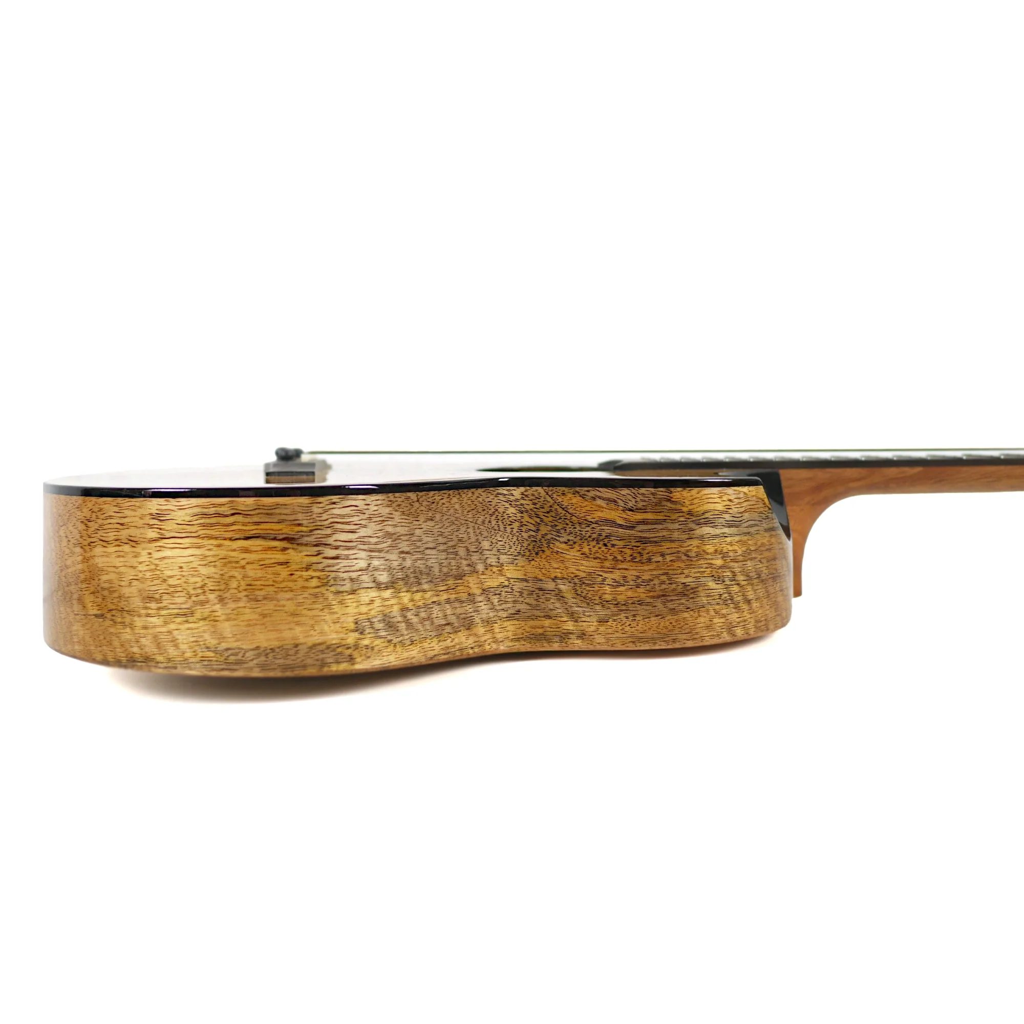 Flight Fireball EQ-A Solid Mango Baritone Ukulele - Image 3