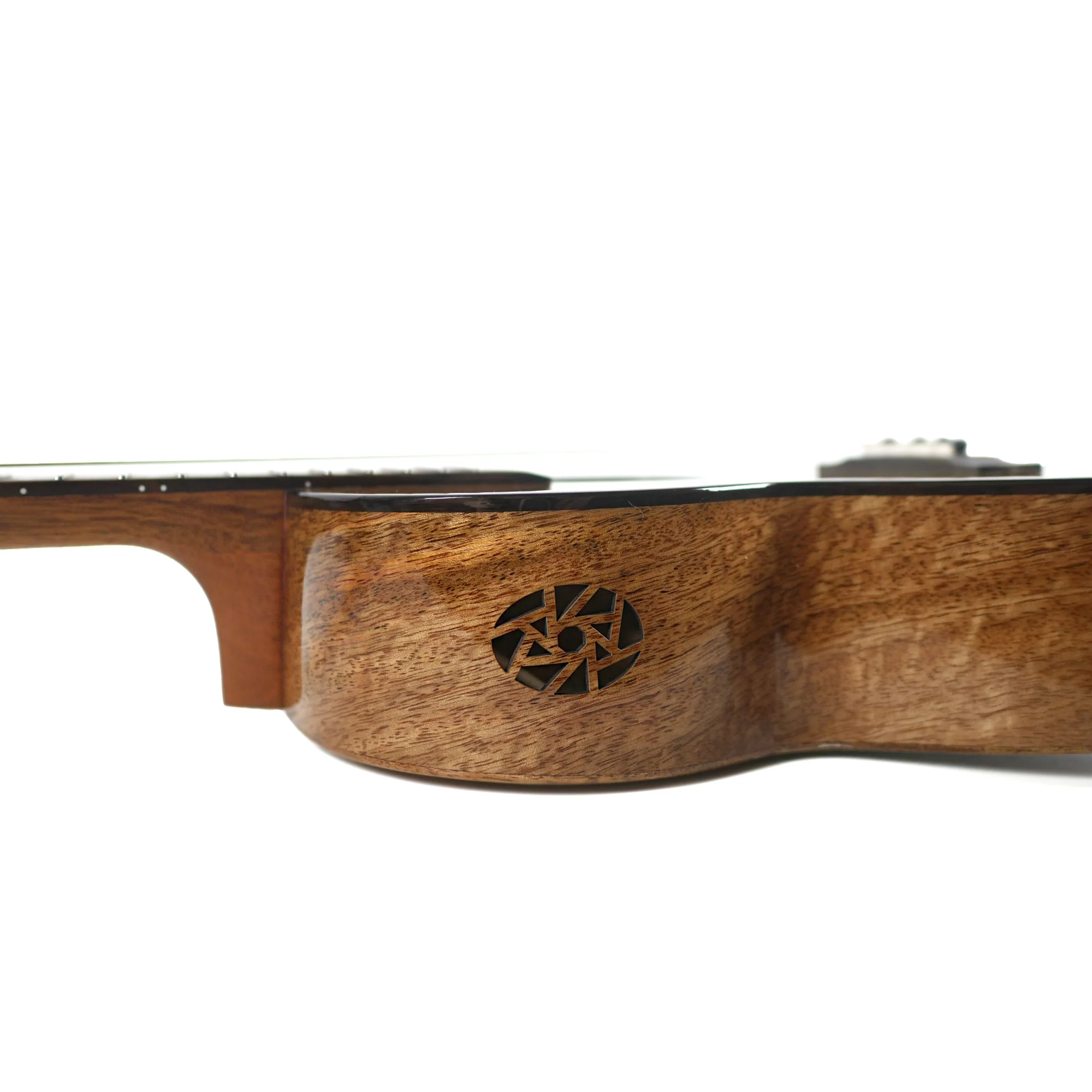 Flight Fireball EQ-A Solid Mango Baritone Ukulele - Image 4