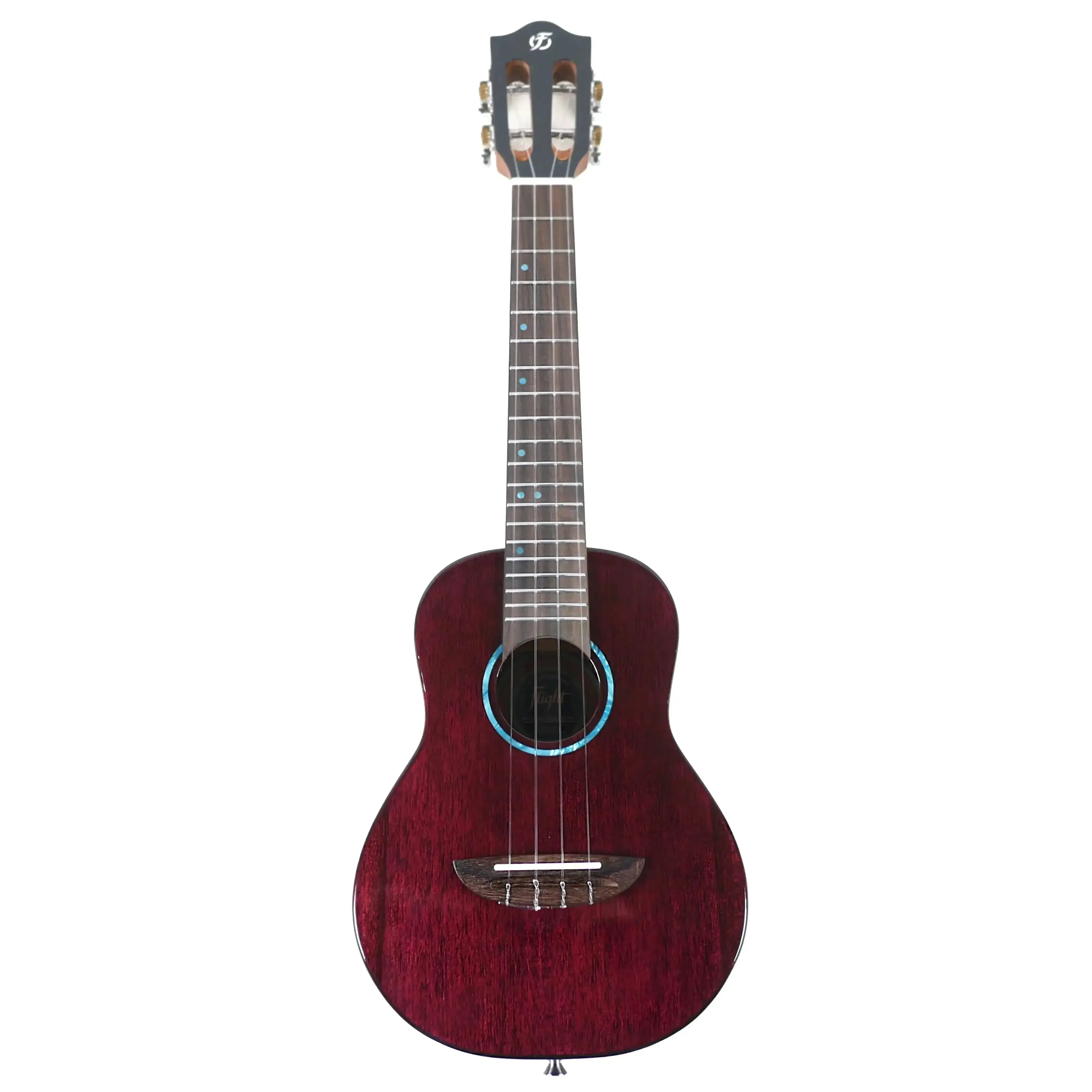 Flight IRIS TINTA TPP Transparent Purple Concert Ukulele - Image 4