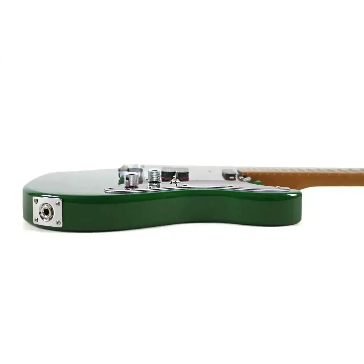 Flight Pathfinder BRG Green Solid Body Electric Baritone Ukulele - Image 3
