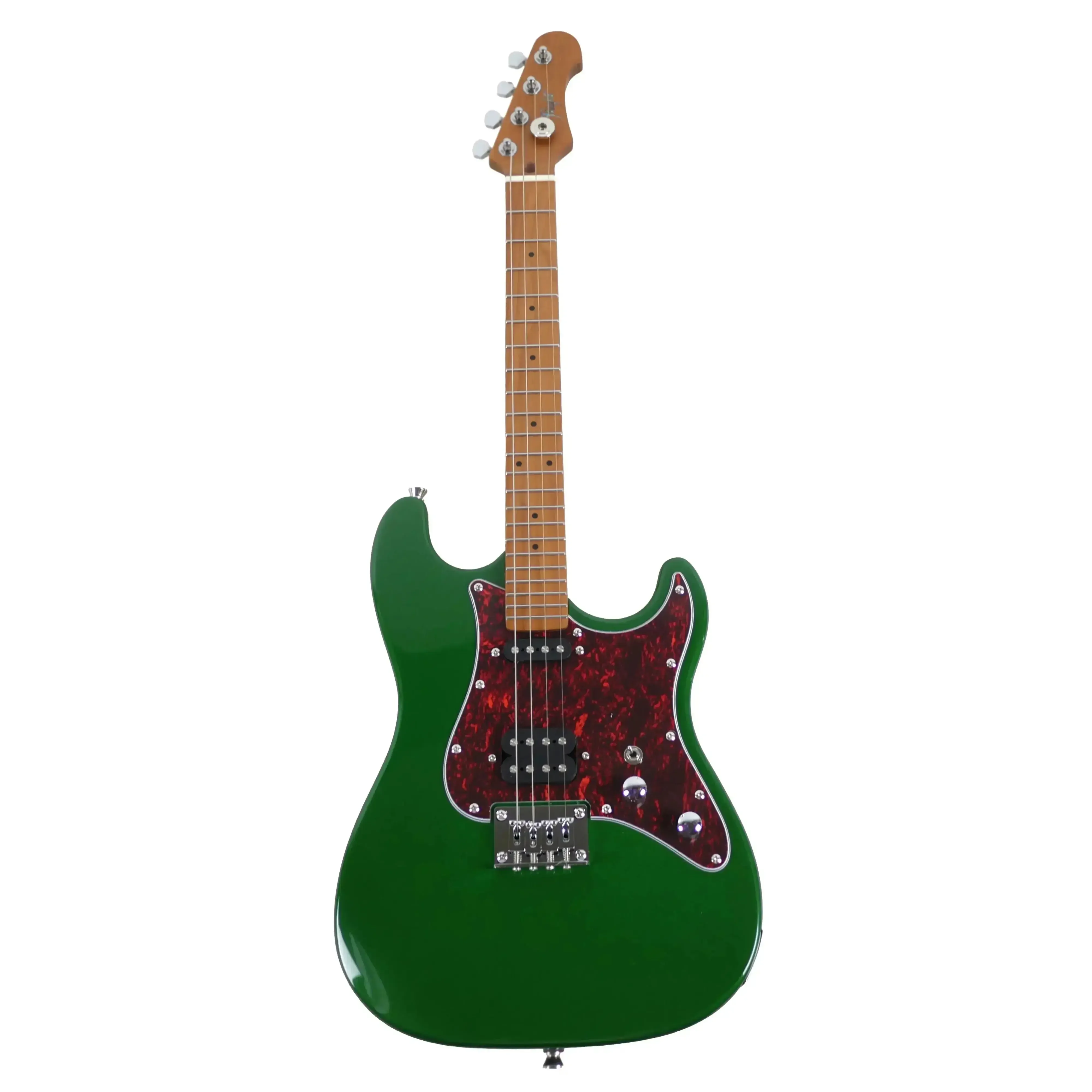 Flight Pathfinder BRG Green Solid Body Electric Baritone Ukulele - Image 4
