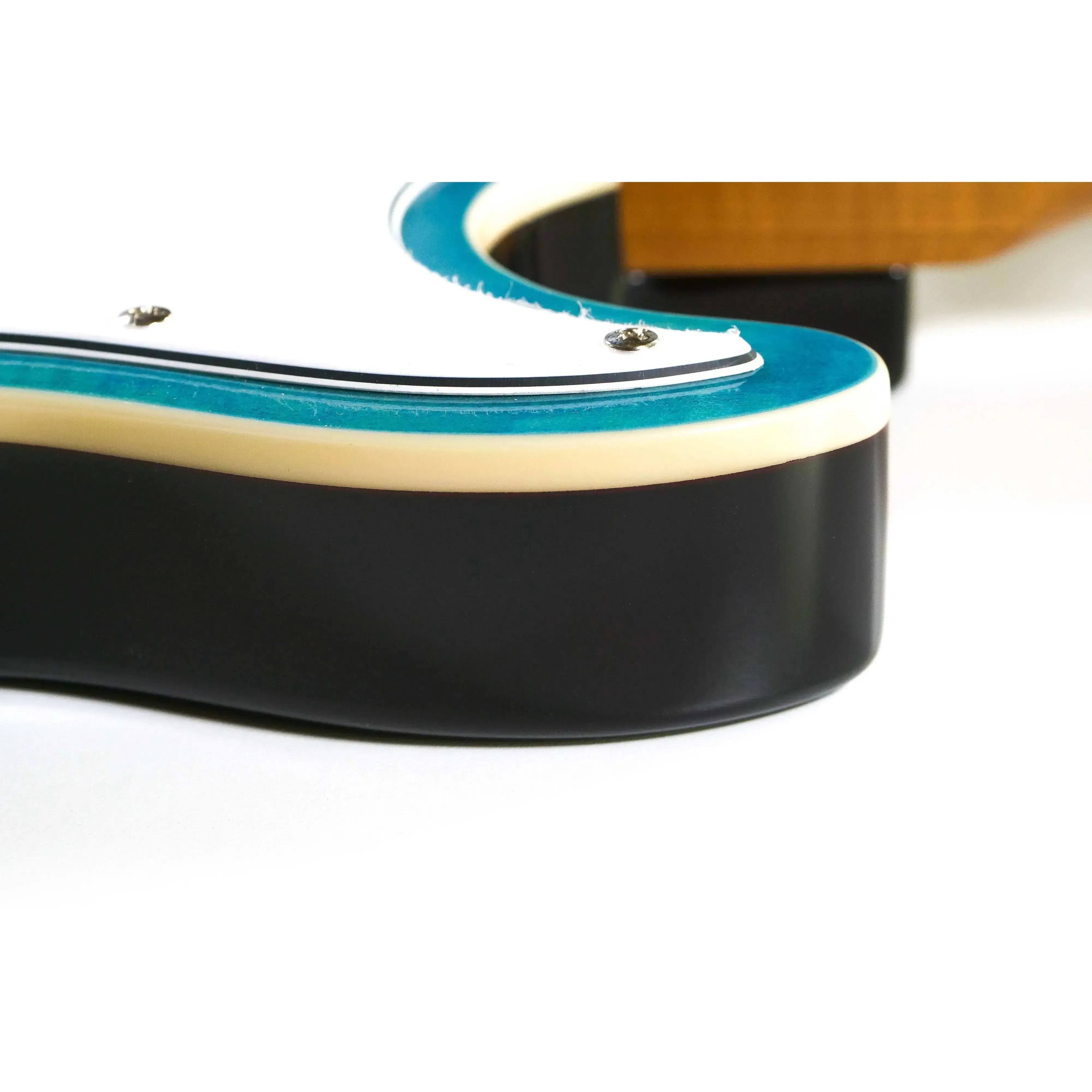 Flight Pathfinder OBL Ocean Blue Electric Baritone Ukulele - Image 3