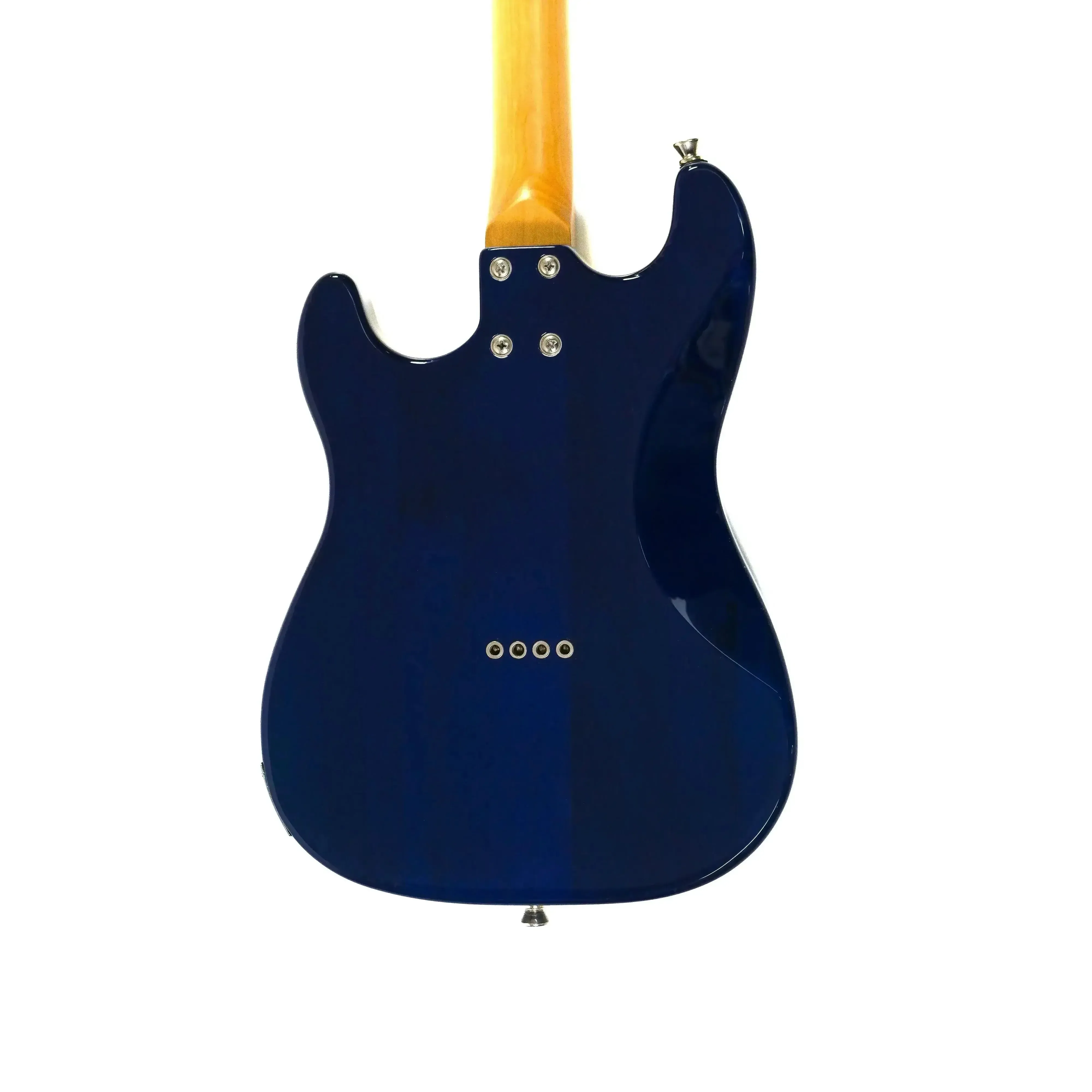 Flight Pathfinder TBL Transparent Blue Solid Body Electric Tenor Ukulele - Image 2