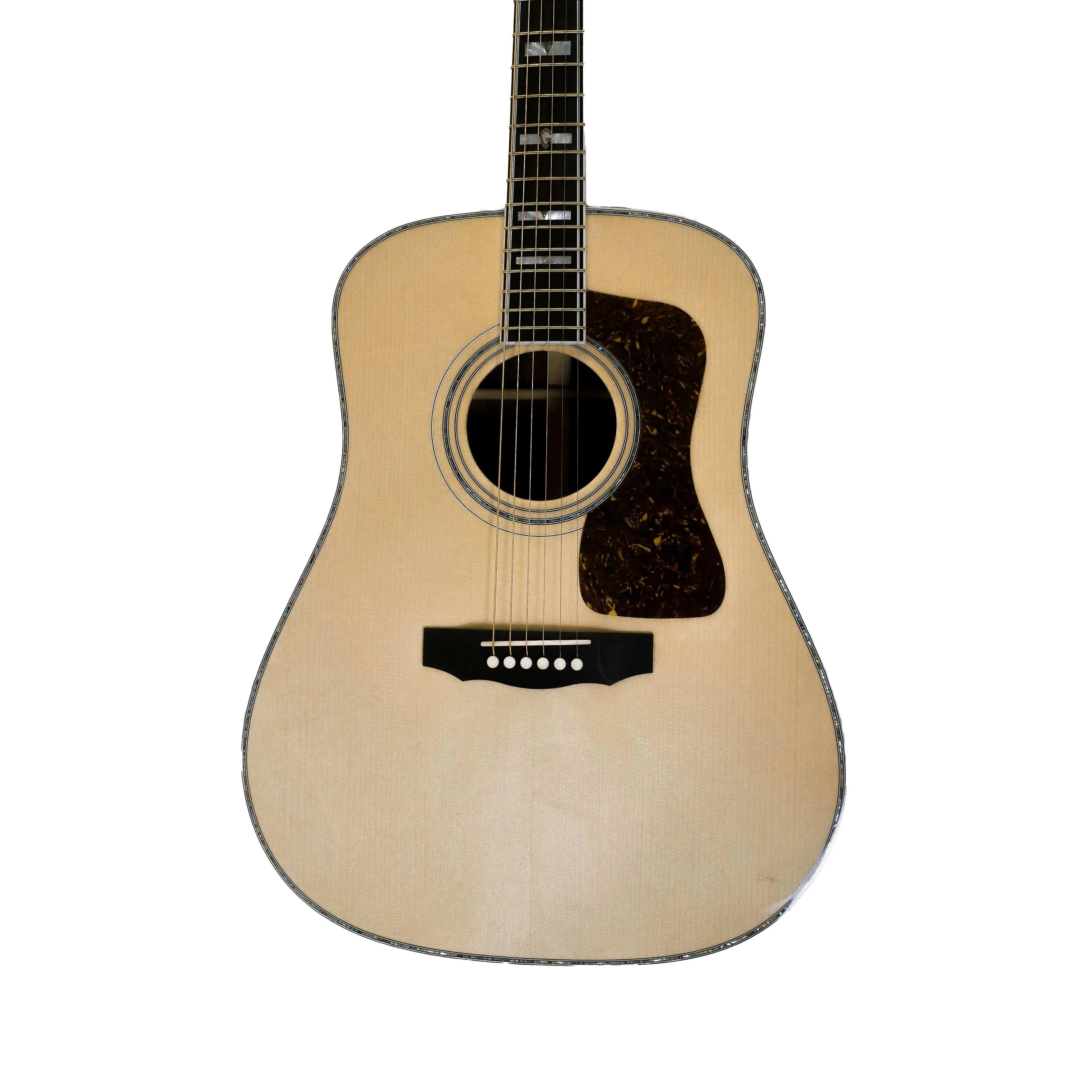 Guild D-55 Natural Dreadnought Acoustic — Closeout Bundle w/ Case & Membership