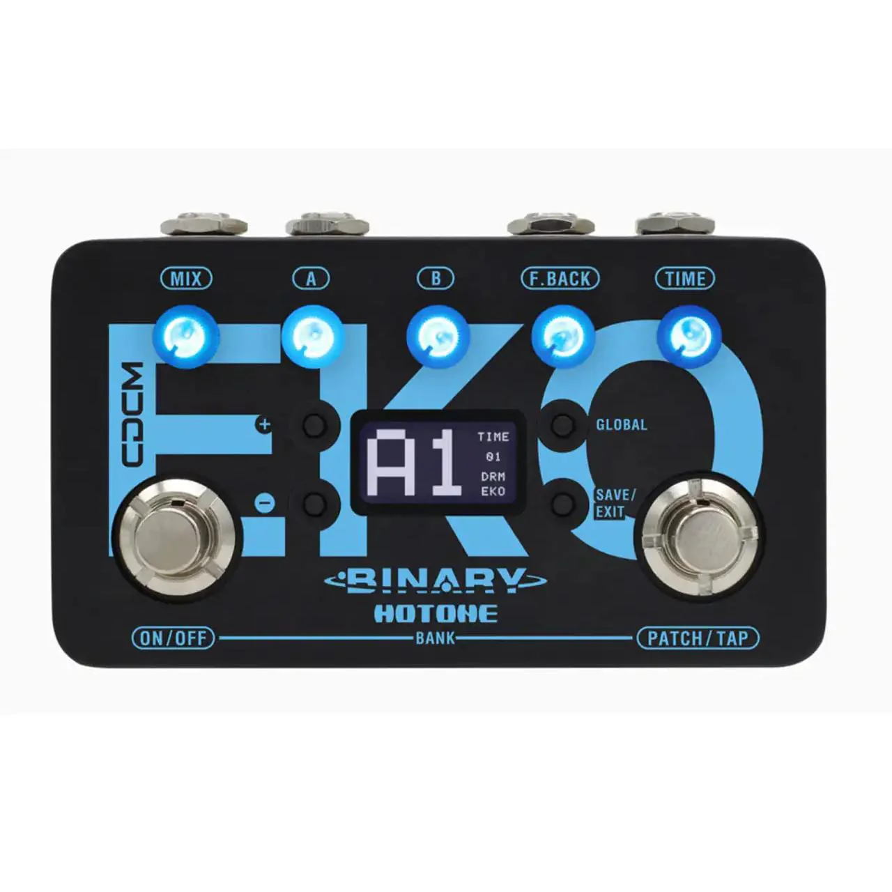 Hotone BDL-1 Binary Eko CDCM Delay Effects Pedal