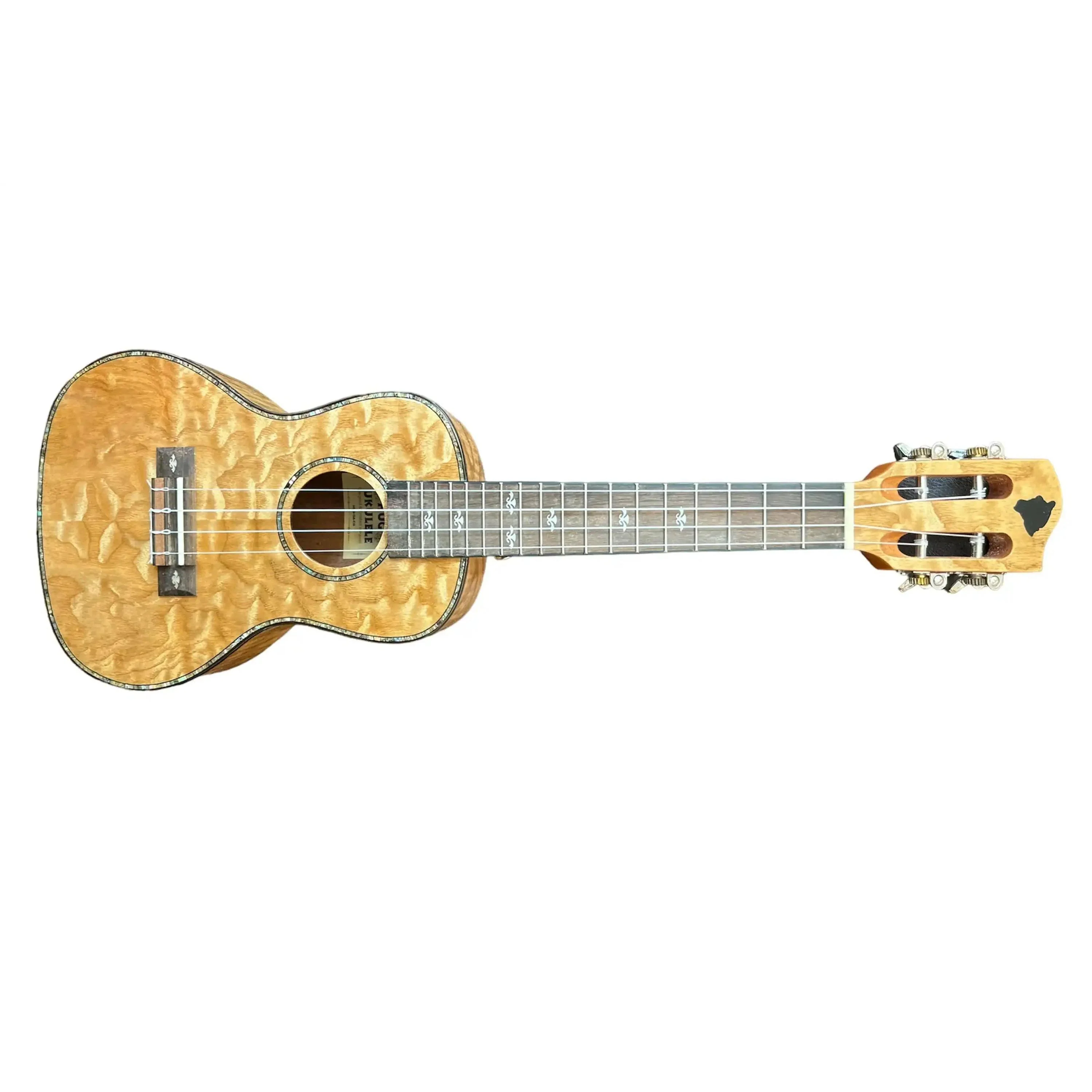 HUG QA-CG Quilted Ash Concert Ukulele - Image 3