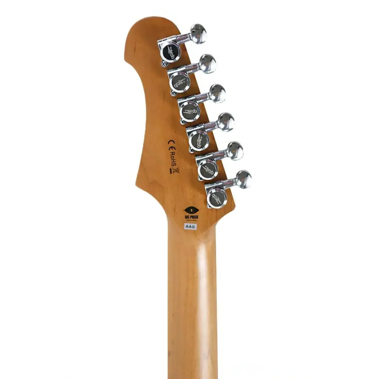Jet JJ-350 MB Baritone Moonburst Solid Body Electric Guitar - Image 6