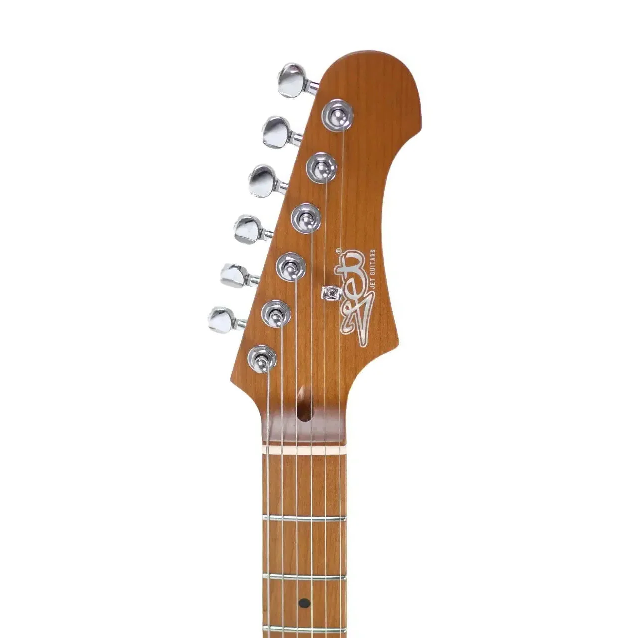 Jet JS-300 GD Gold Solid Body Stratocaster Electric Guitar - Image 5