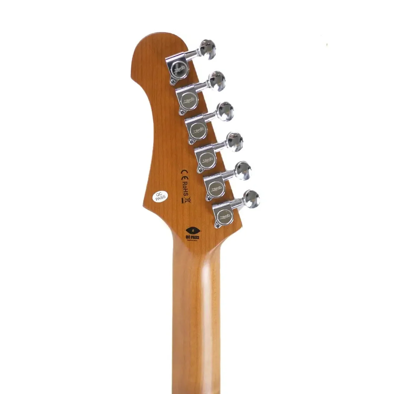 Jet JS-300 GD Gold Solid Body Stratocaster Electric Guitar - Image 6