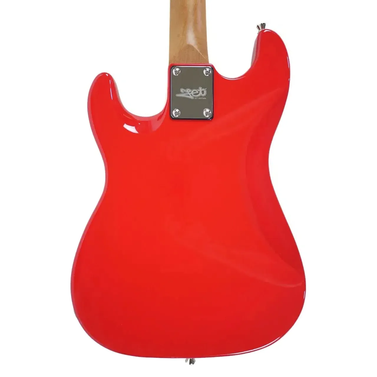 Jet JS-300 MINI RD Red Solid Body Stratocaster Electric Guitar - Image 2