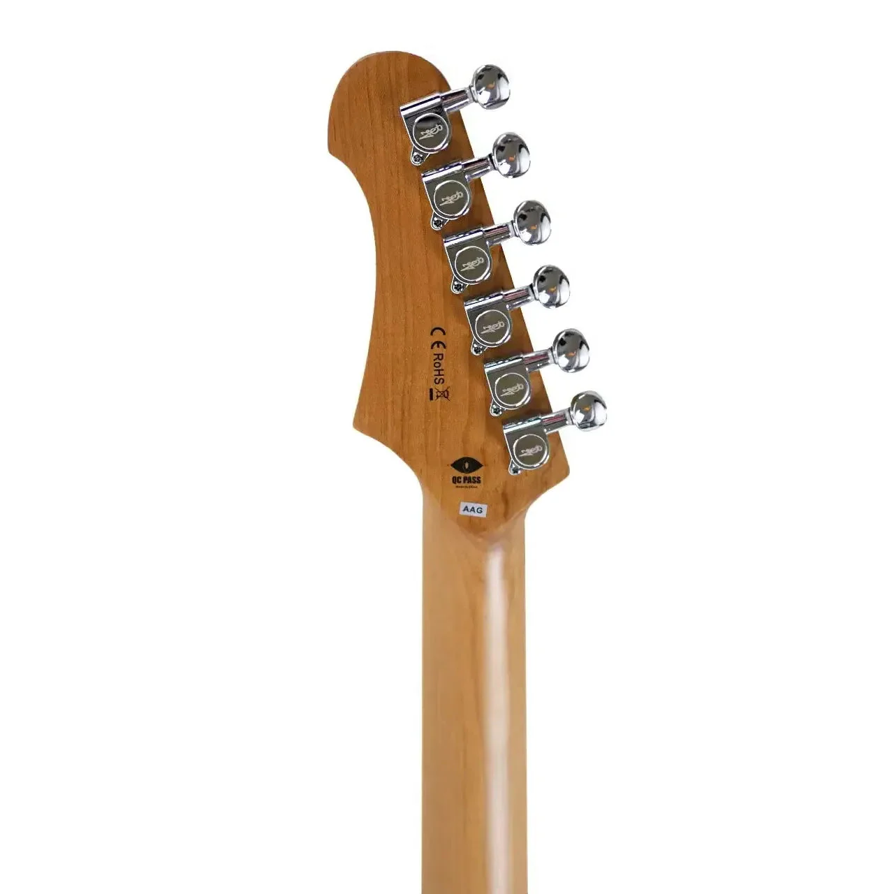 Jet JS-300 MINI RD Red Solid Body Stratocaster Electric Guitar - Image 6