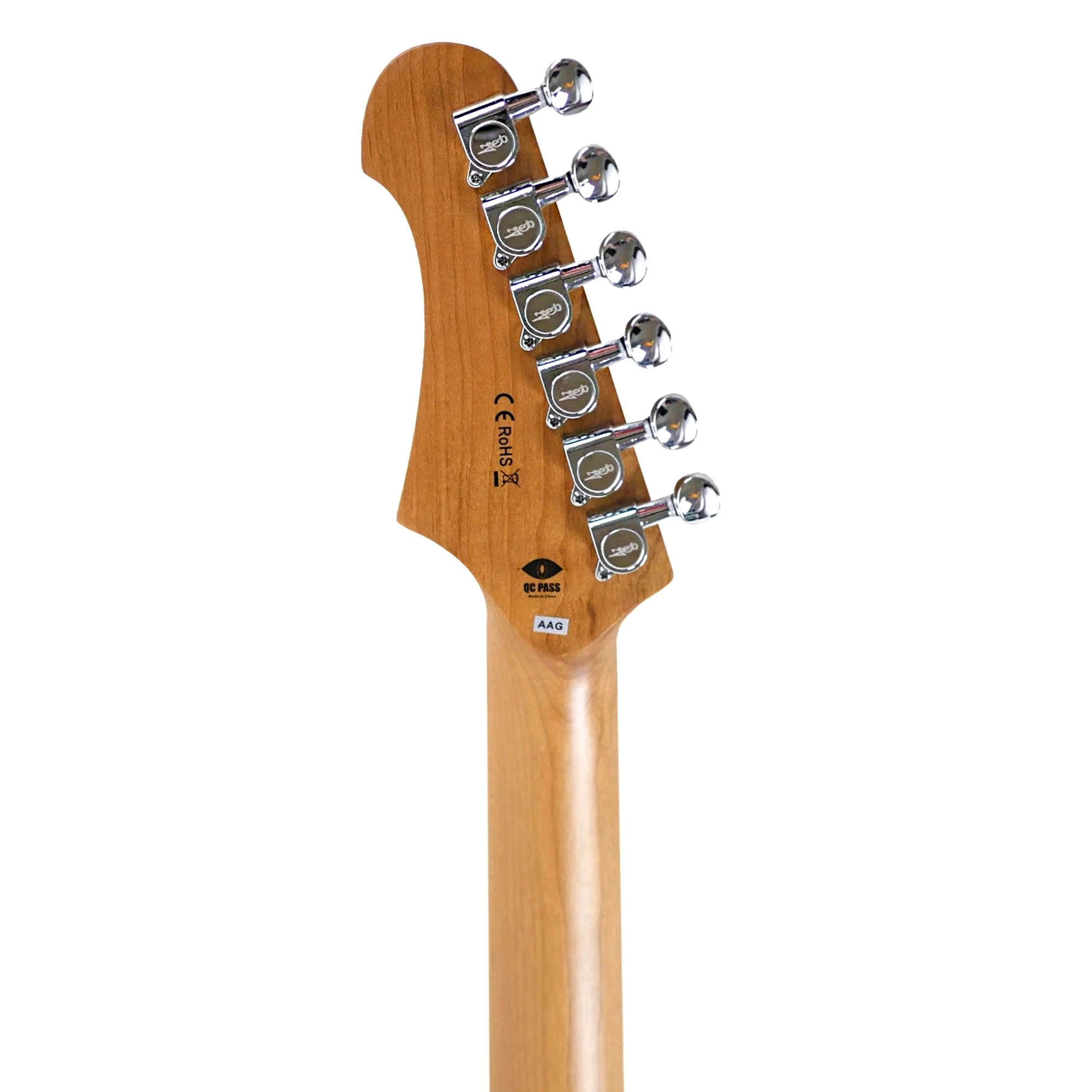 Jet JS-300 OW White Solid Body Stratocaster Electric Guitar - Image 6