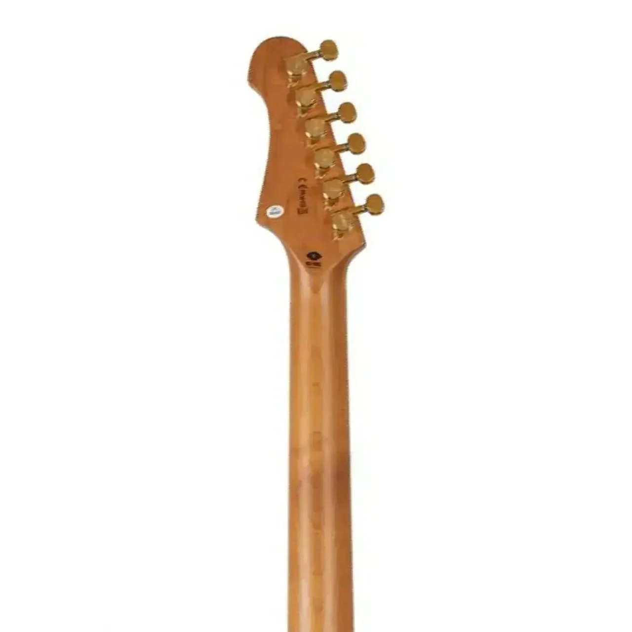 Jet JS-380 BK G Black Solid Body Stratocaster Electric Guitar - Image 5