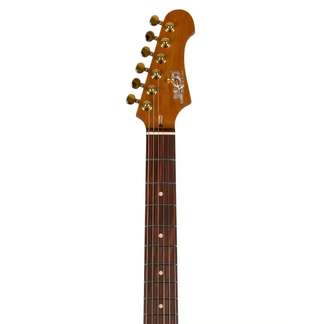 Jet JS-380 OW G White Solid Body Stratocaster Electric Guitar - Image 4
