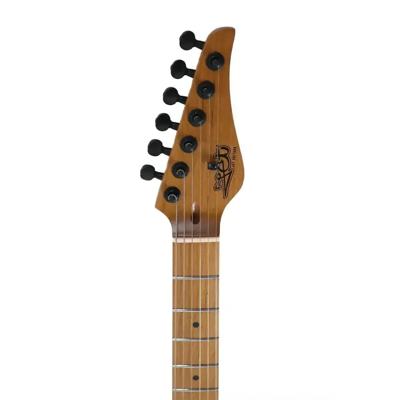 Jet JS-450 BLB Blue Burst Solid Body Stratocaster Electric Guitar - Image 5